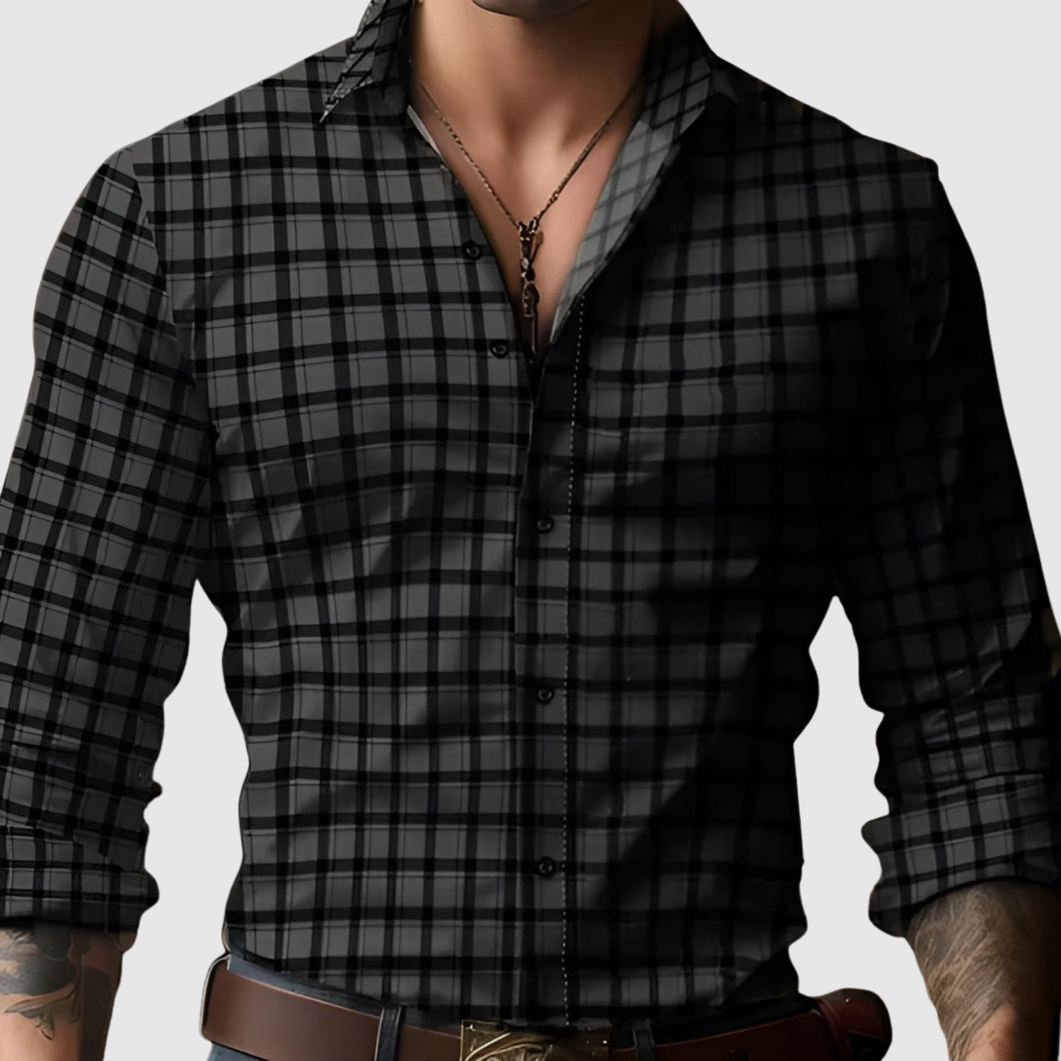 Adrian - Koszula w kratę