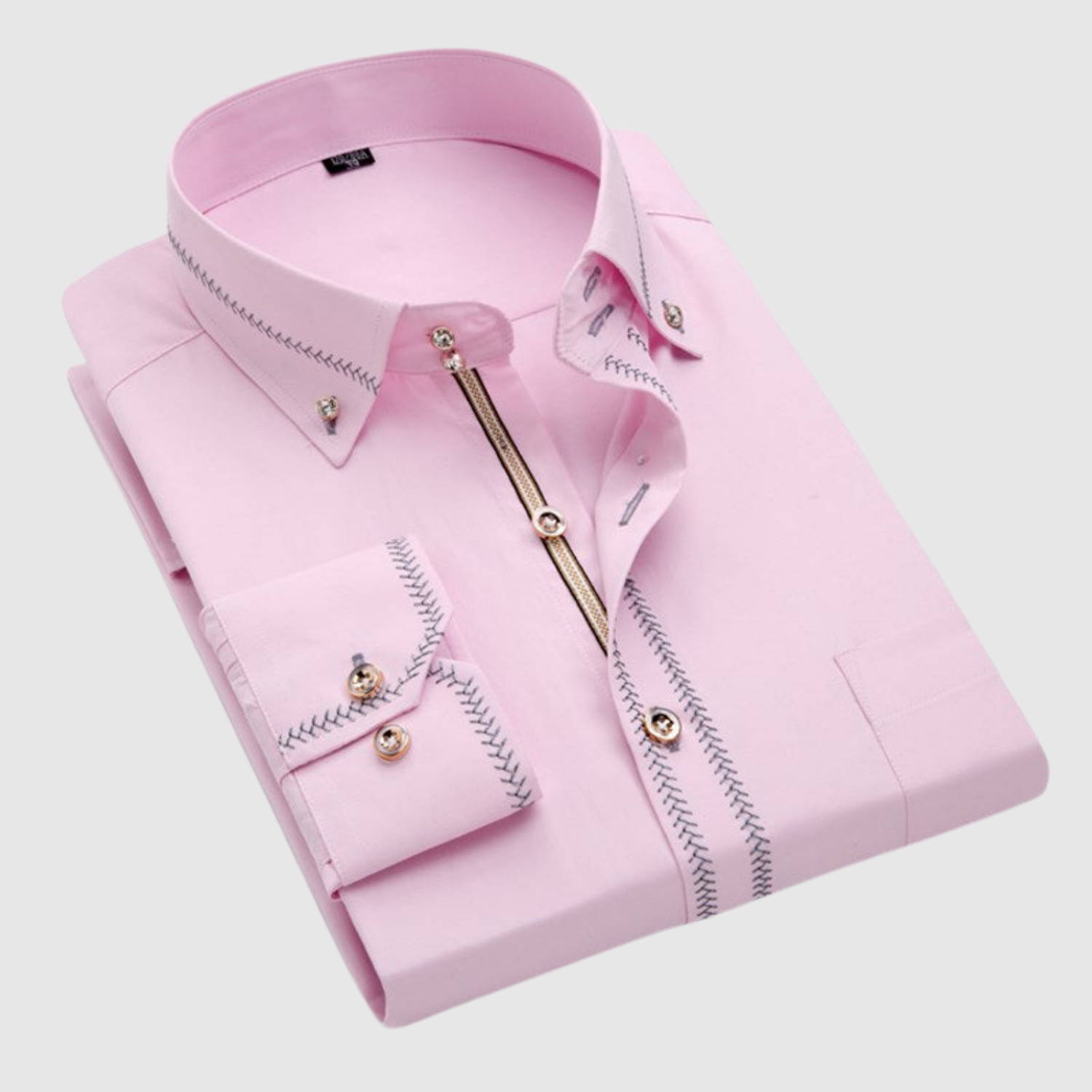 Adrian - Klasyczna Koszula z Długim Rękawem