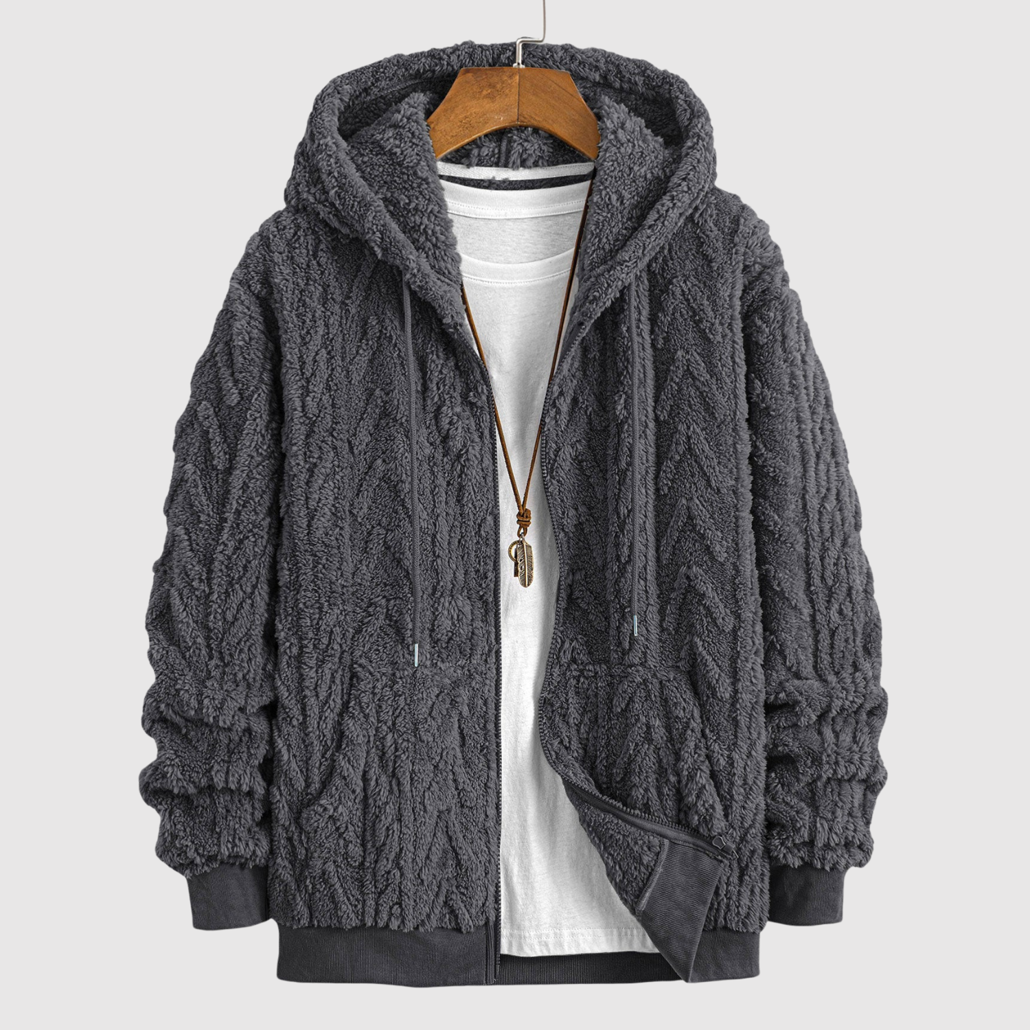 Šimon - Luksusowy Pelerina Płaszcz