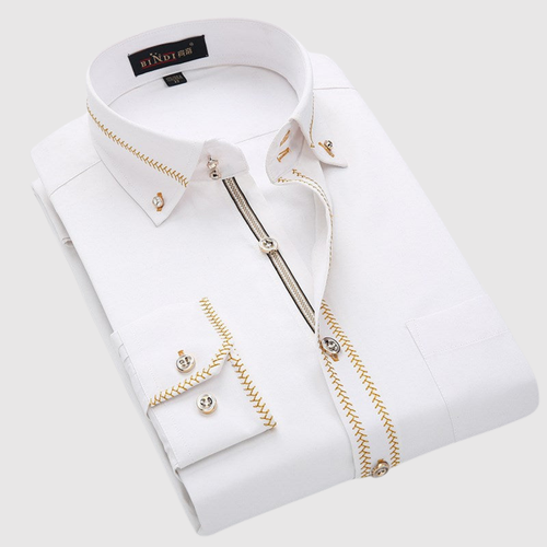 Adrian - Klasyczna Koszula z Długim Rękawem