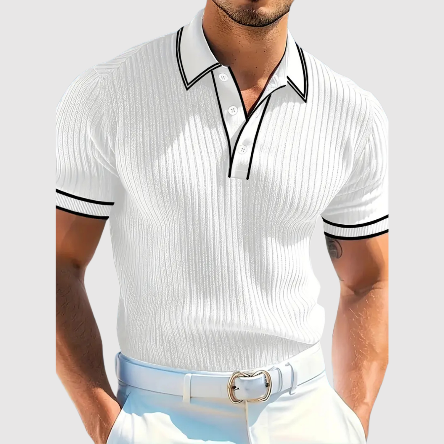 Adrian - Wygodnie ustrukturyzowana polo