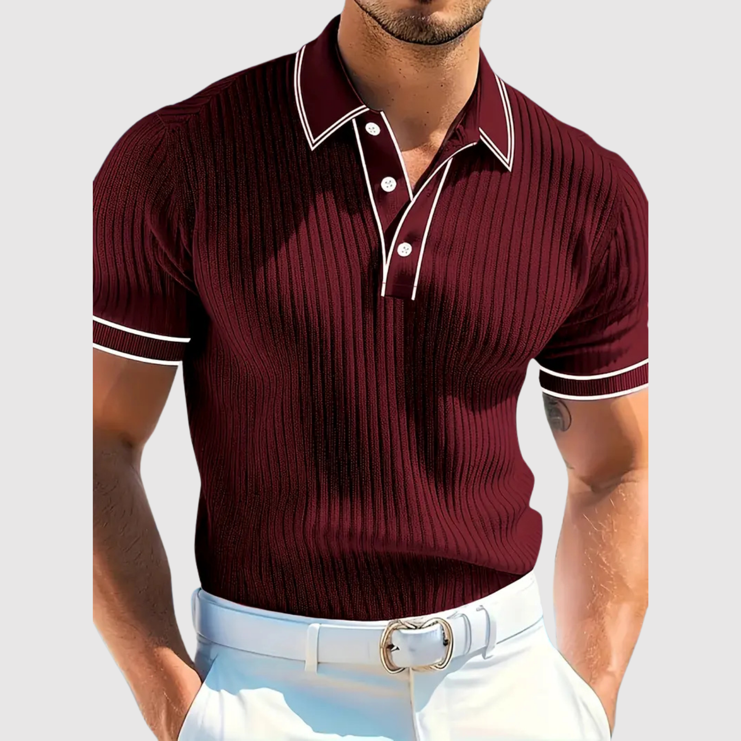 Adrian - Wygodnie ustrukturyzowana polo