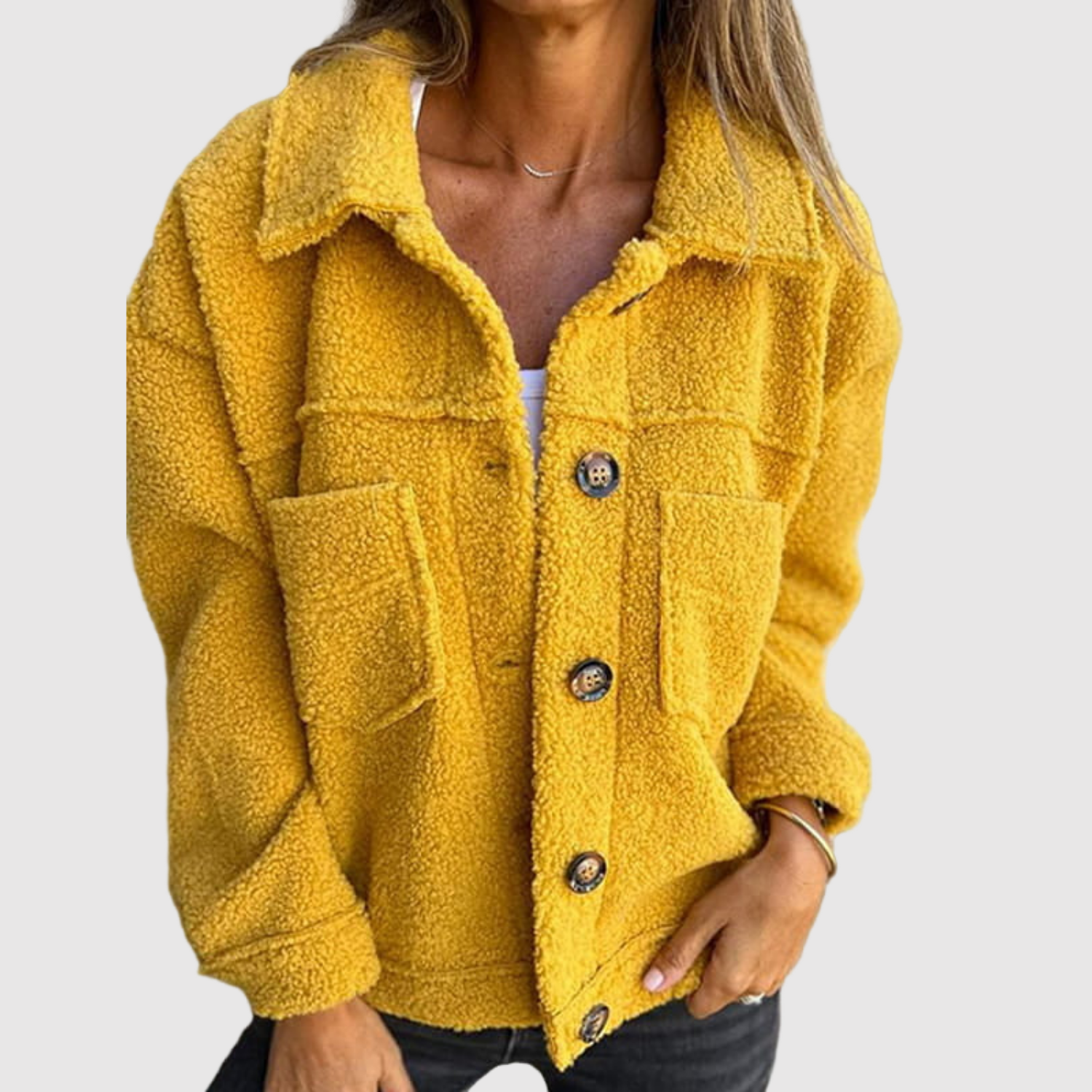 Jelena – Kurtka typu teddy