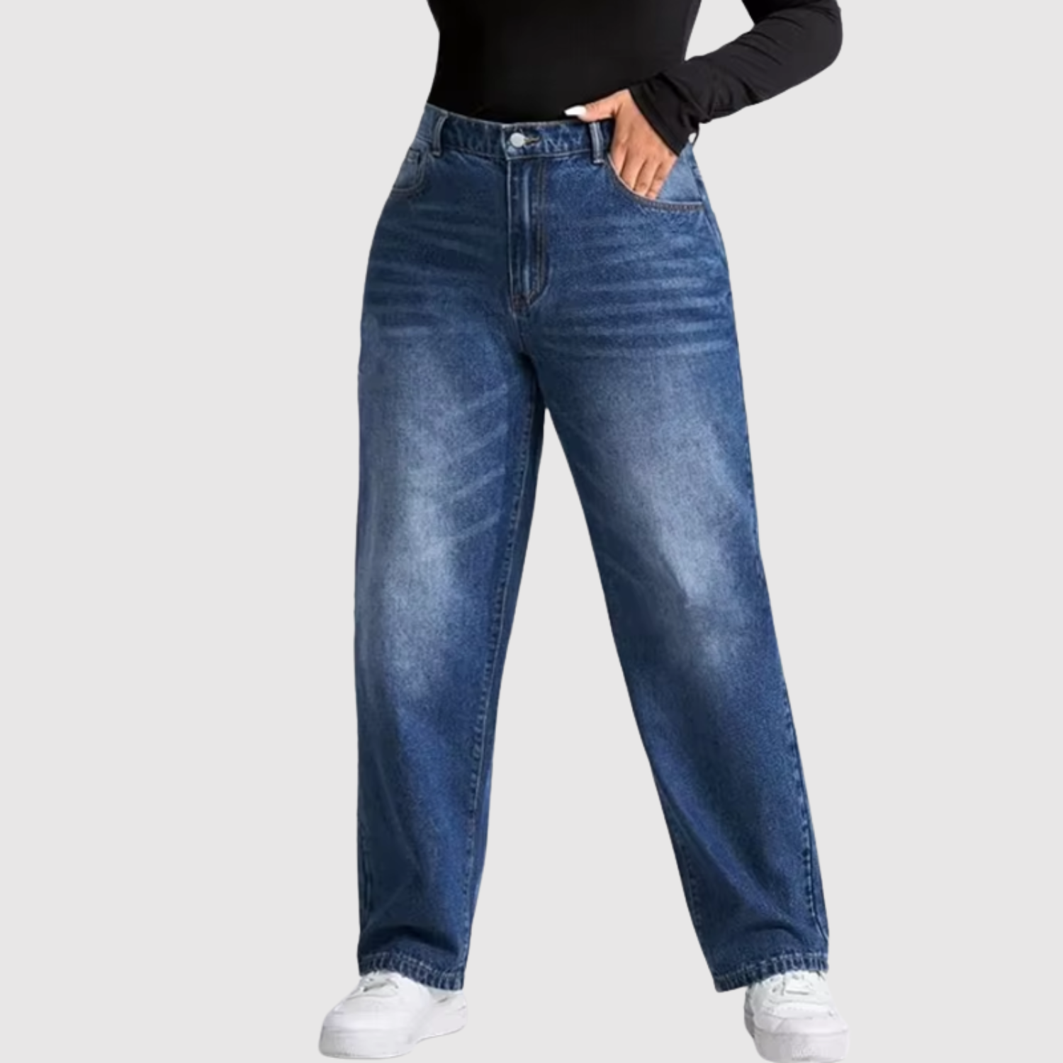 Kira – Dżinsy z prostymi nogawkami