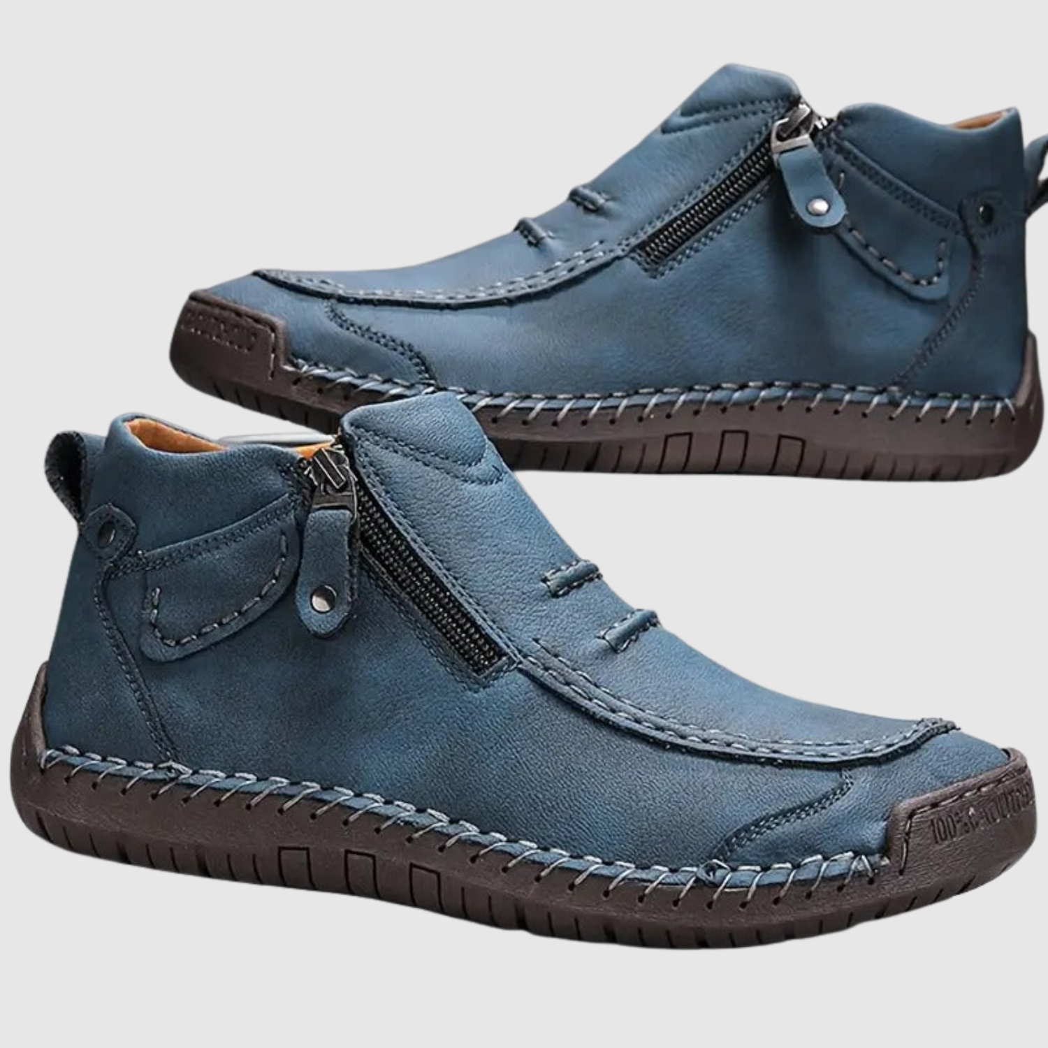 Oskar - Wygodne męskie buty z zamkiem