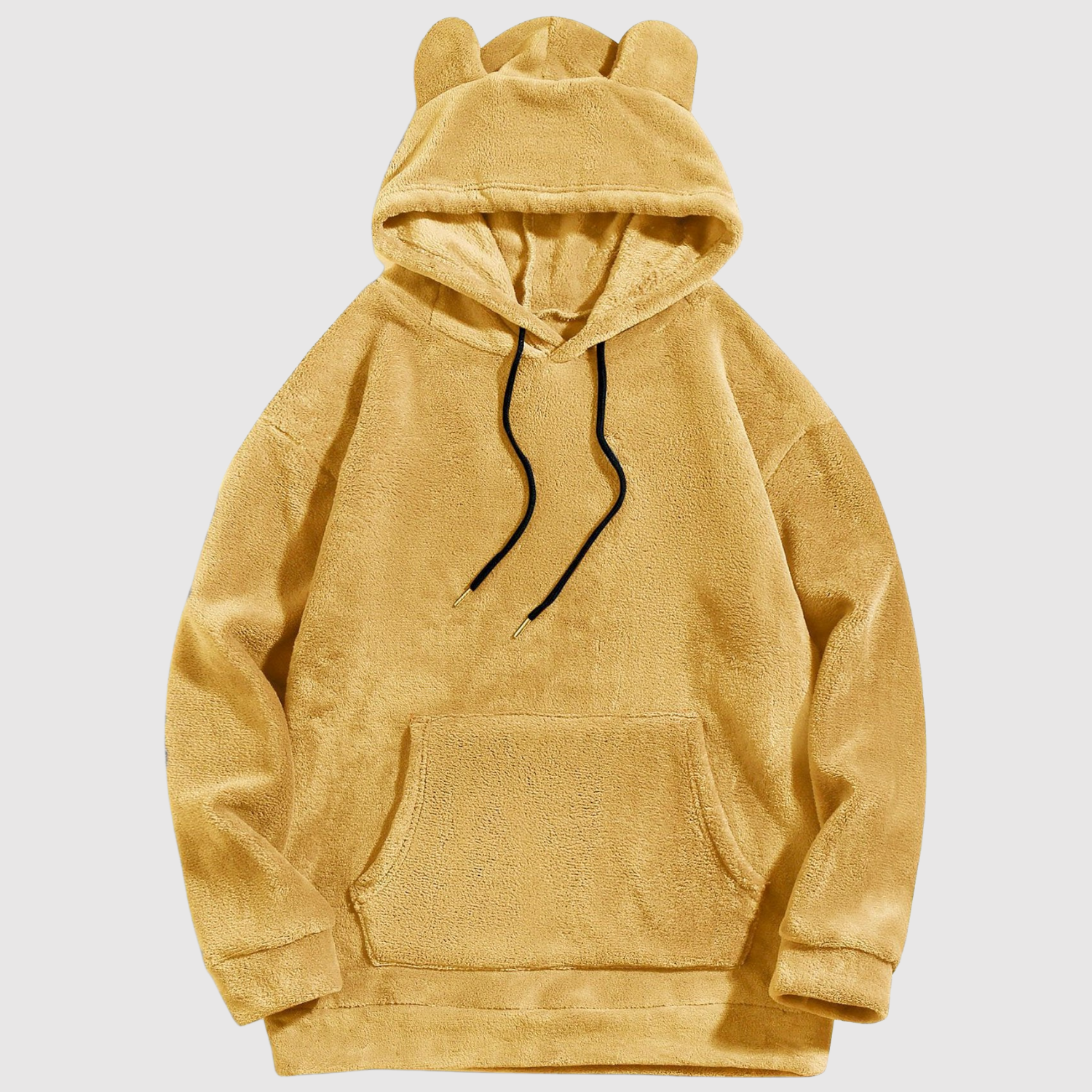 Nina - Wygodna Bluza z Kapturem w Kształcie Misia