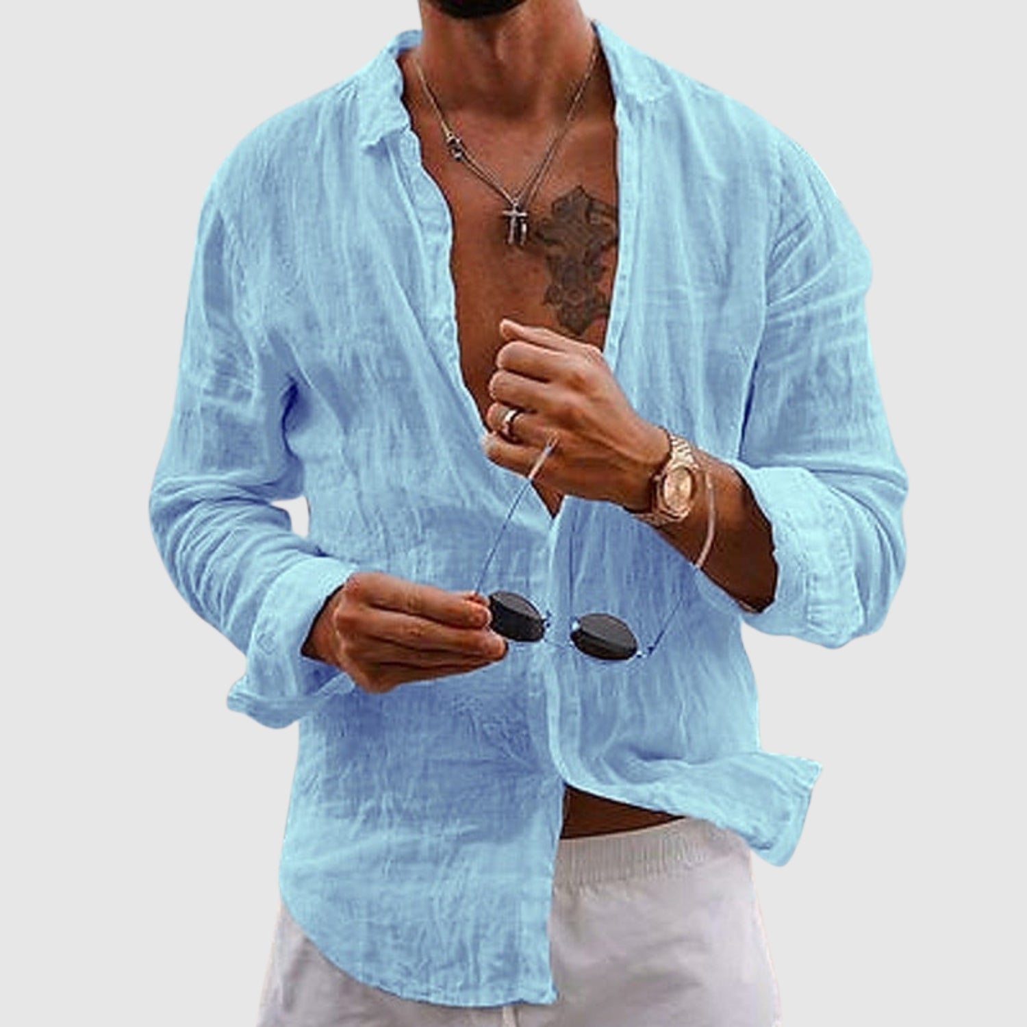 Adrian – Lekka koszula w stylu casual