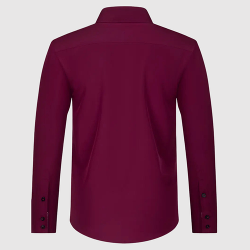 Adrian - Koszula z długim rękawem i podwójnymi guzikami