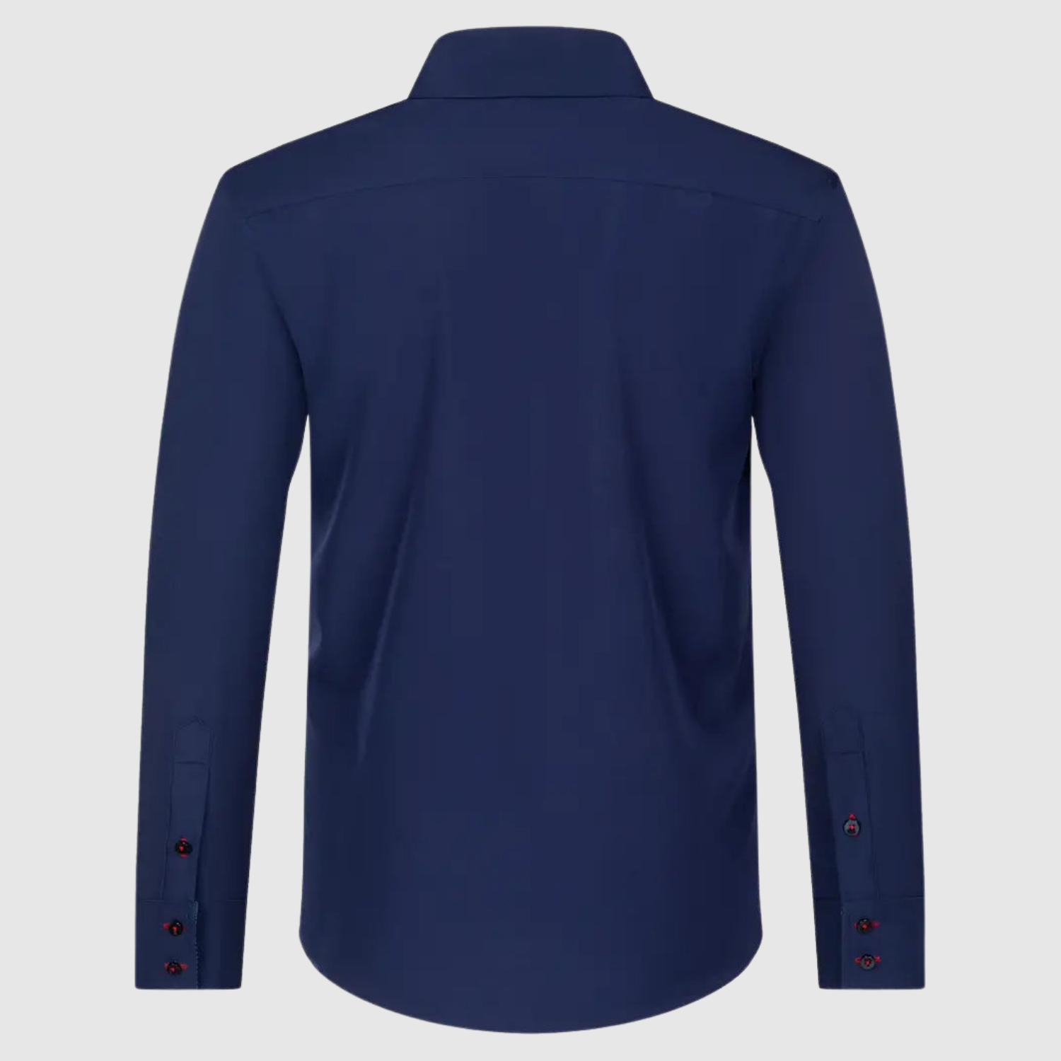 Adrian - Koszula z długim rękawem i podwójnymi guzikami