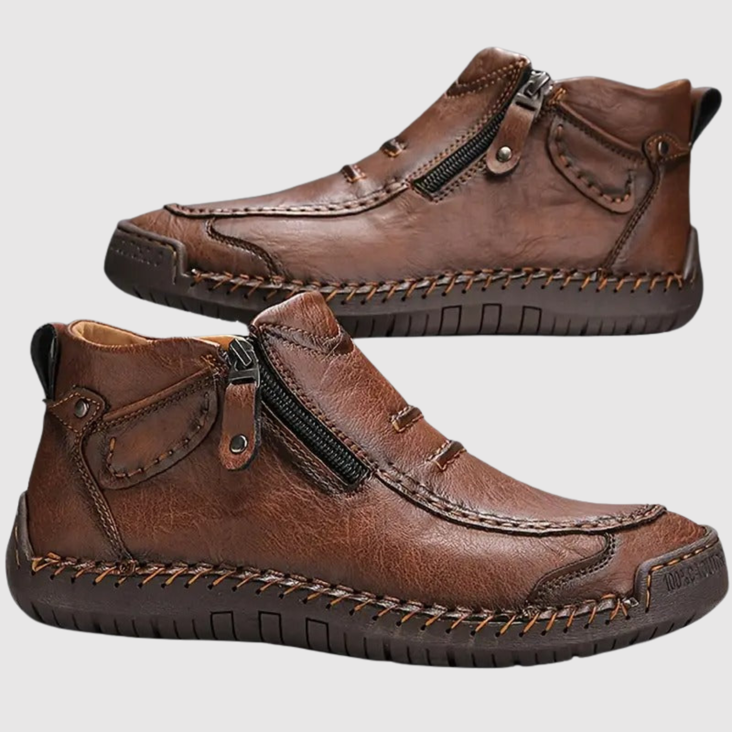 Oskar - Wygodne męskie buty z zamkiem