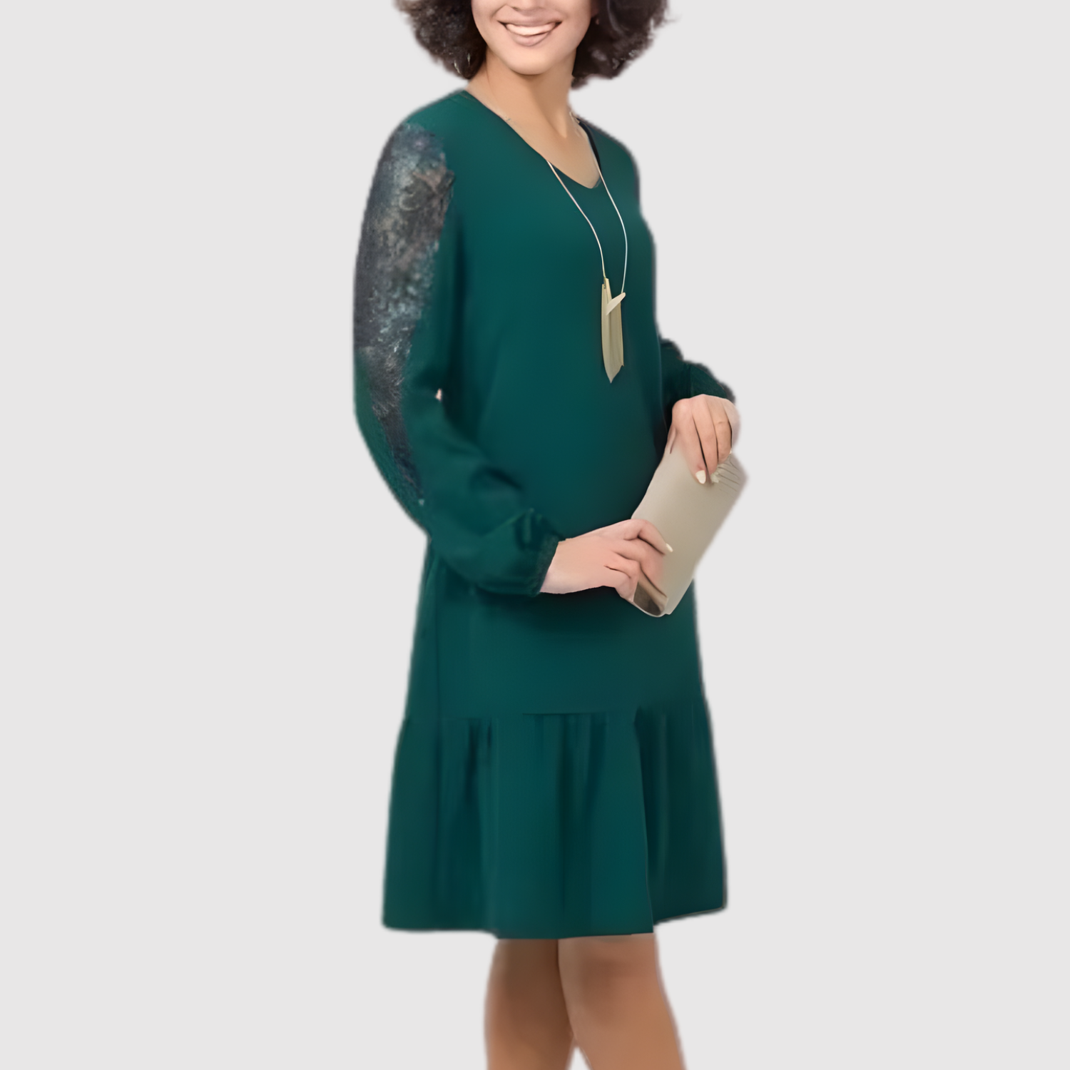 Eliška – Elegancka sukienka z koronką