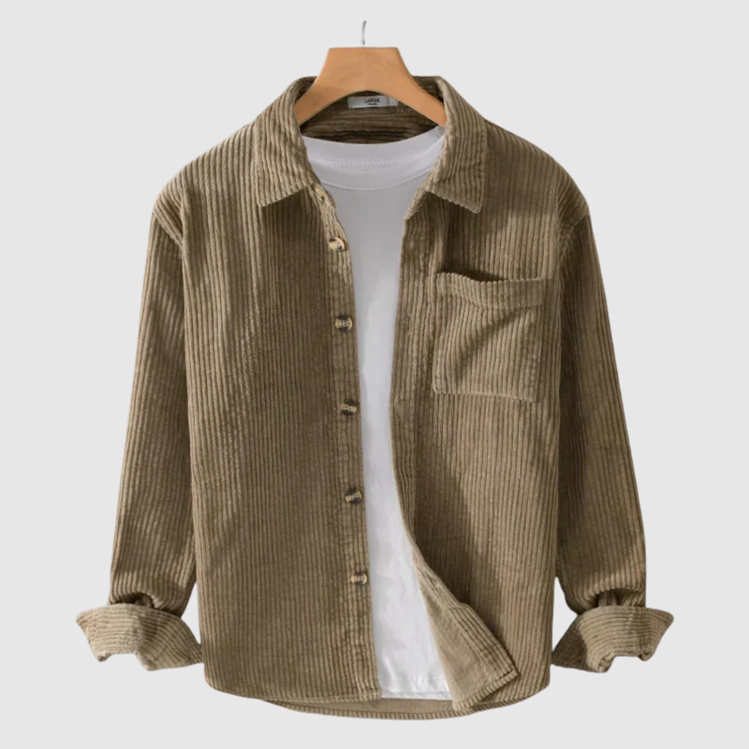 Šimon - Aksamitna koszula o klasycznym designie