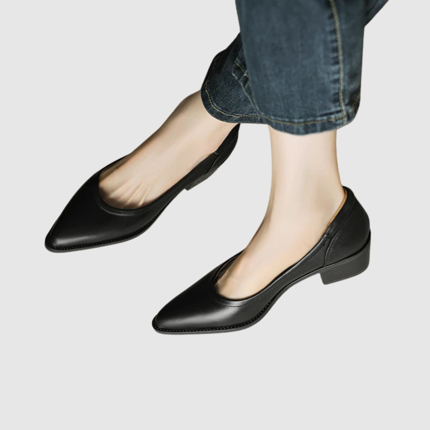 Greta – Eleganckie buty na niskim obcasie