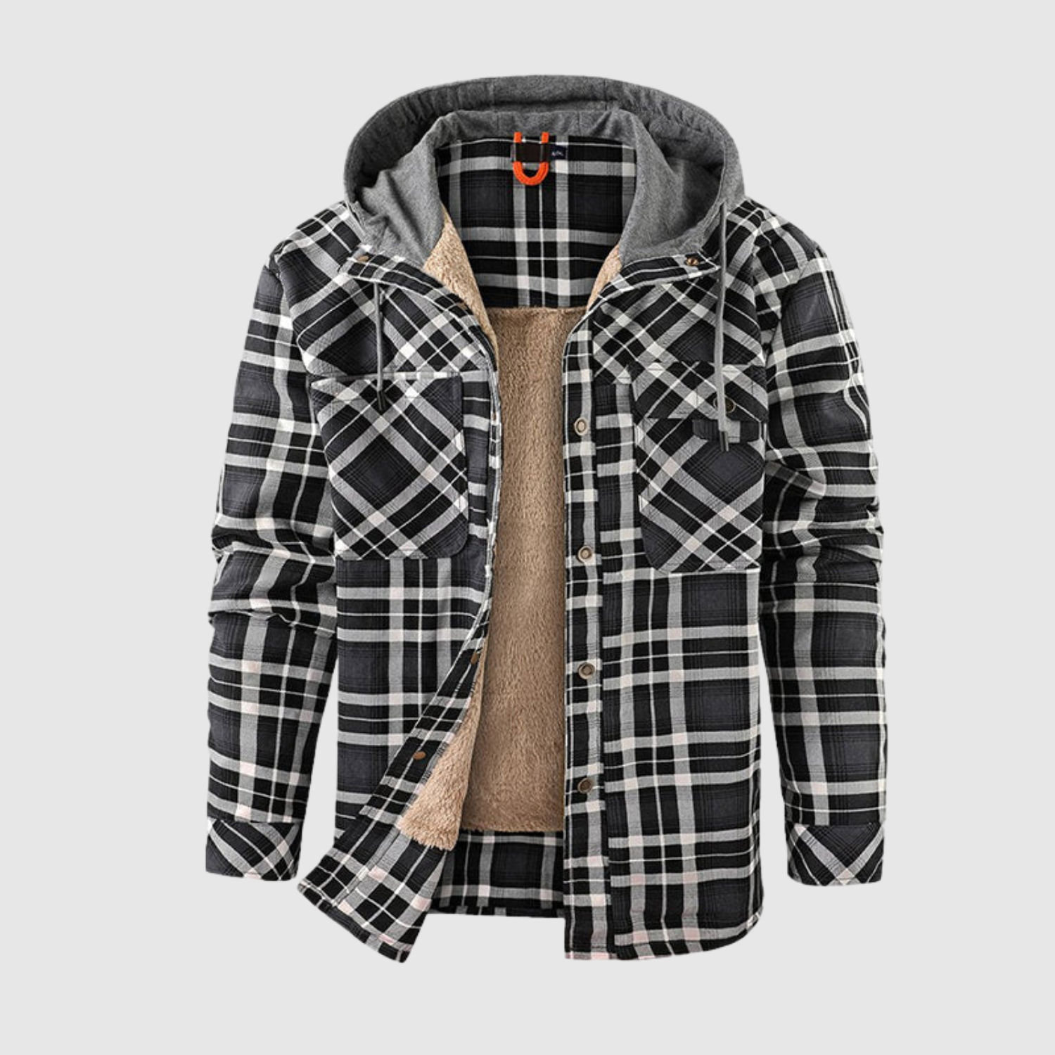 Šimon – Koszula z kapturem i ocieplaną podszewką