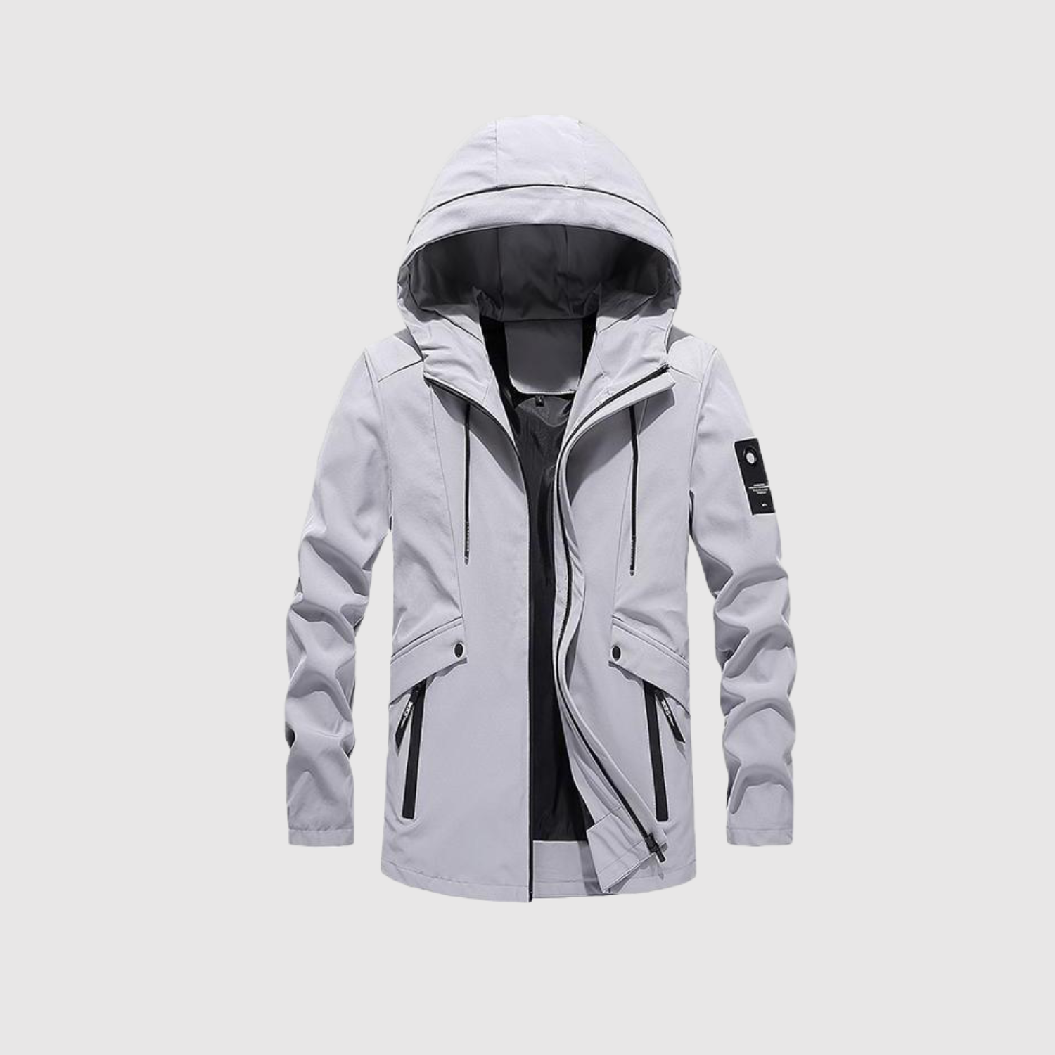 Marek – Wodoodporna kurtka przeciwwiatrowa z kapturem