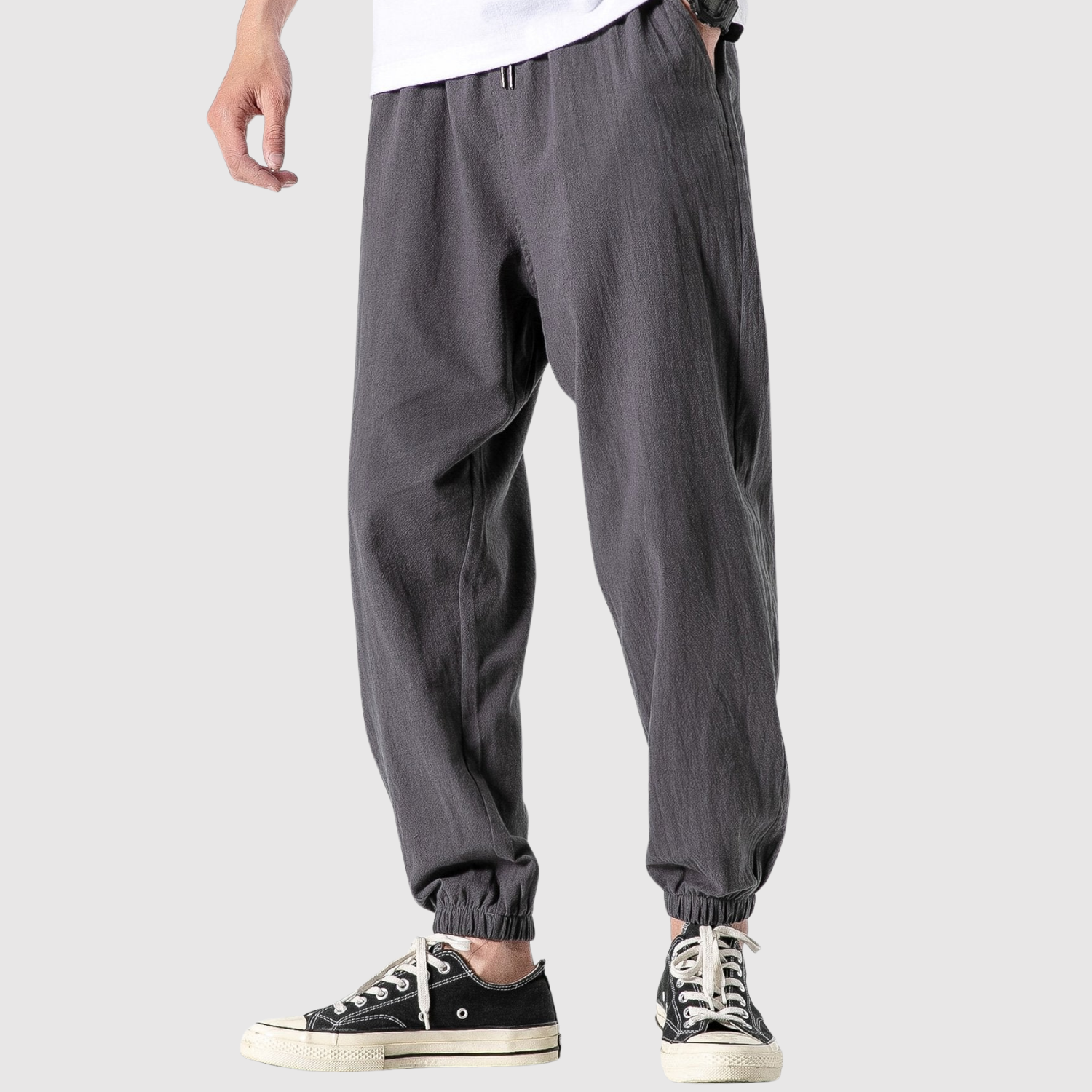 Denis – Luźne spodnie dresowe z wygodnym krojem