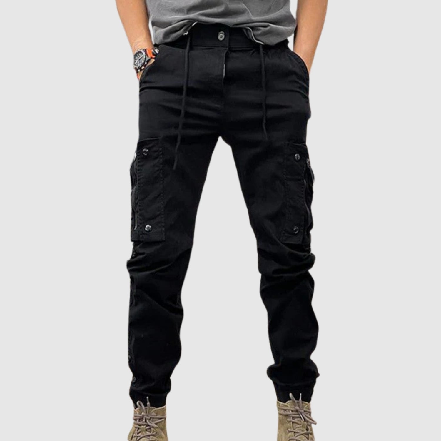 Leo - Wytrzymałe spodnie cargo do codziennego noszenia