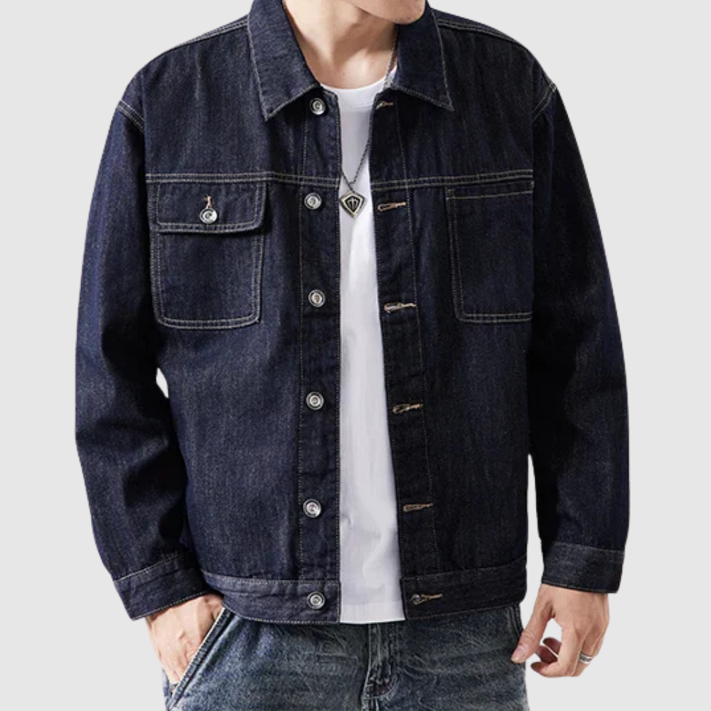 Šimon – Dziedzictwo kurtki w stylu tracker z twillu