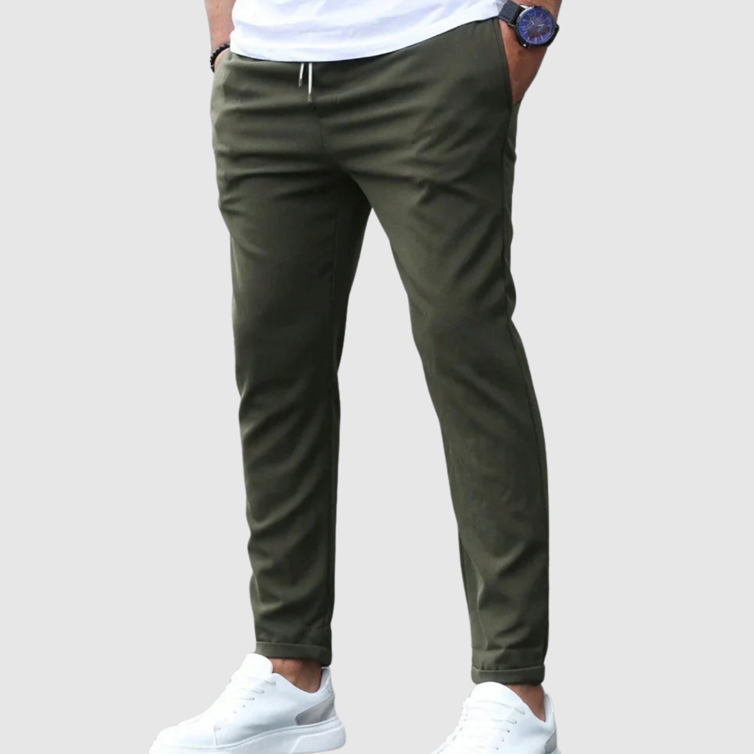 Leo – Wygodne spodnie z wysokiej jakości elastycznego materiału