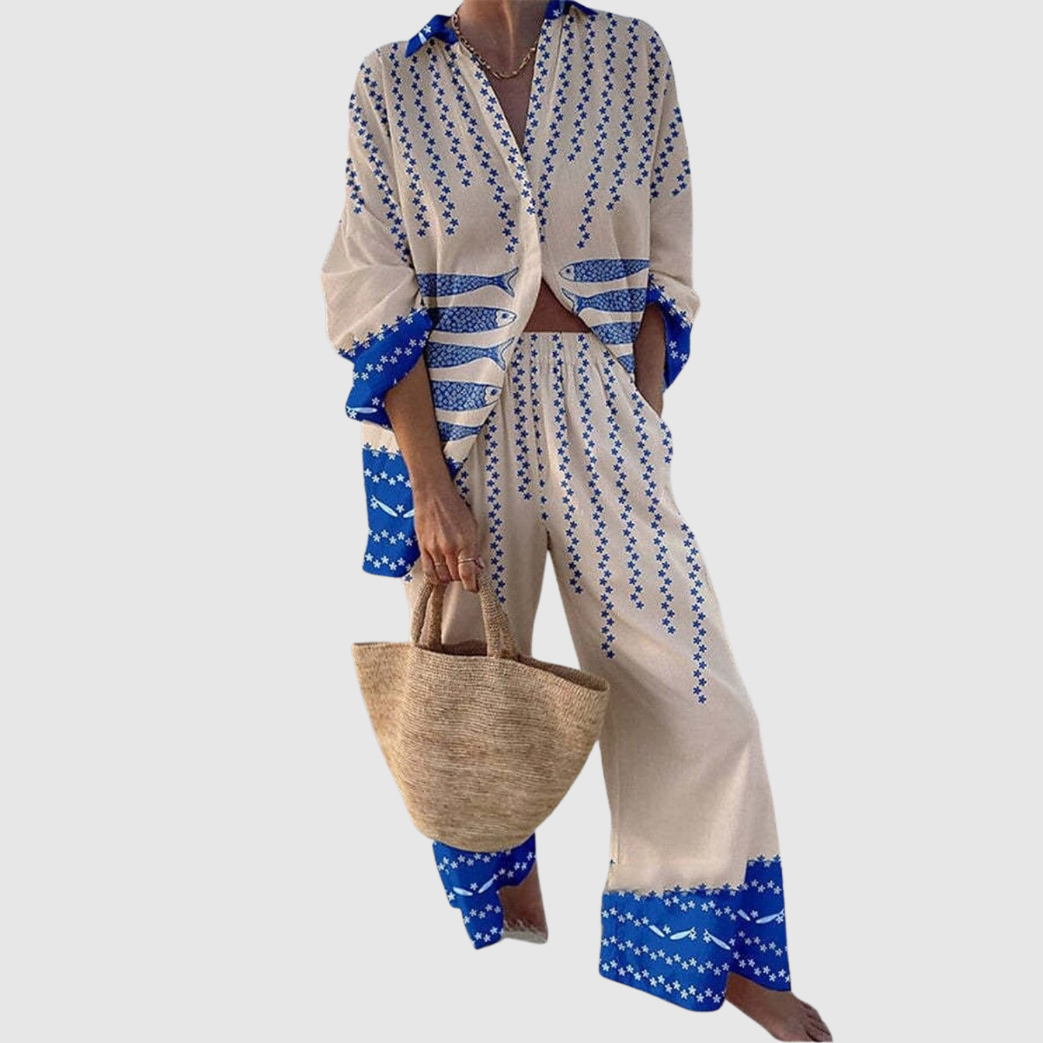 Natálie – Sukienka plażowa z wiązaniem z przodu