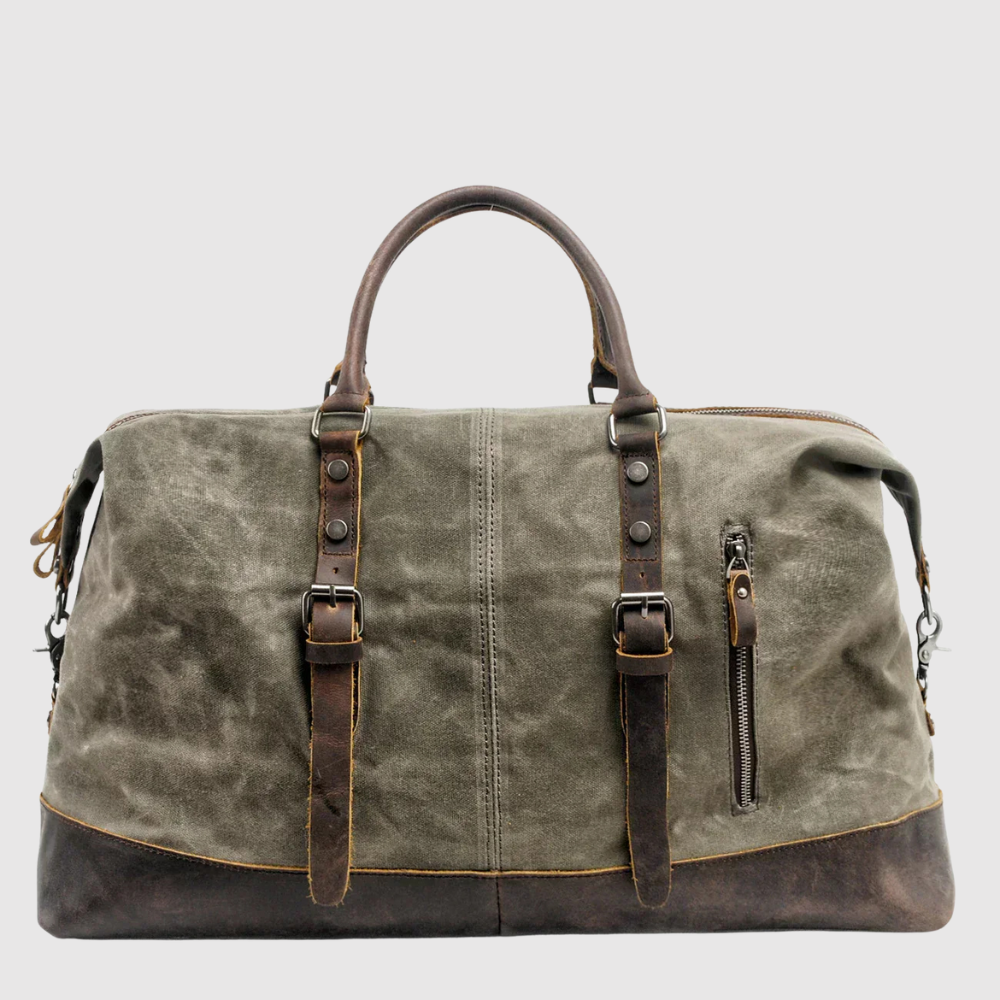 Marek - Torba podróżna w stylu vintage z mocnej tkaniny