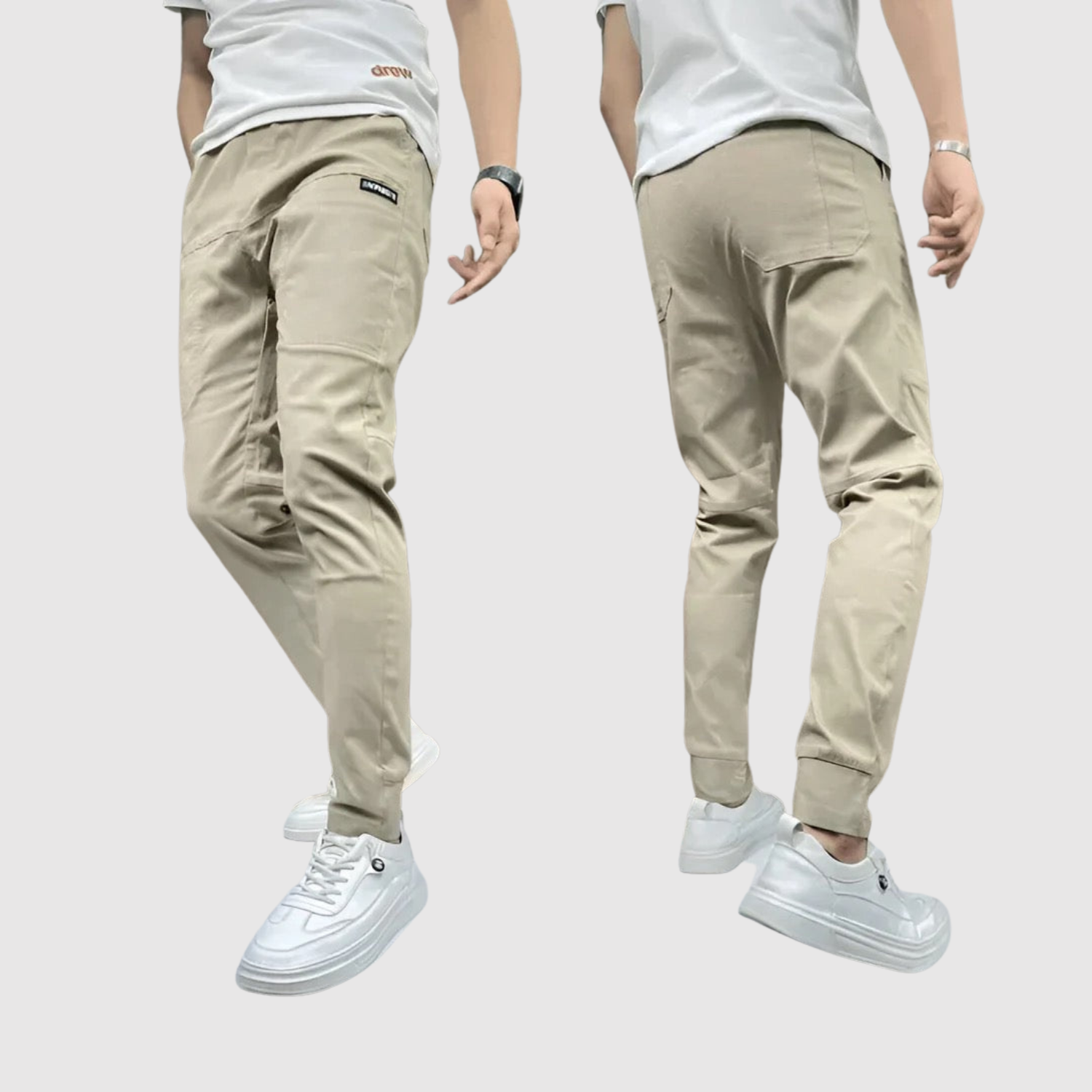 Leo - Męskie sportowe jogger spodnie