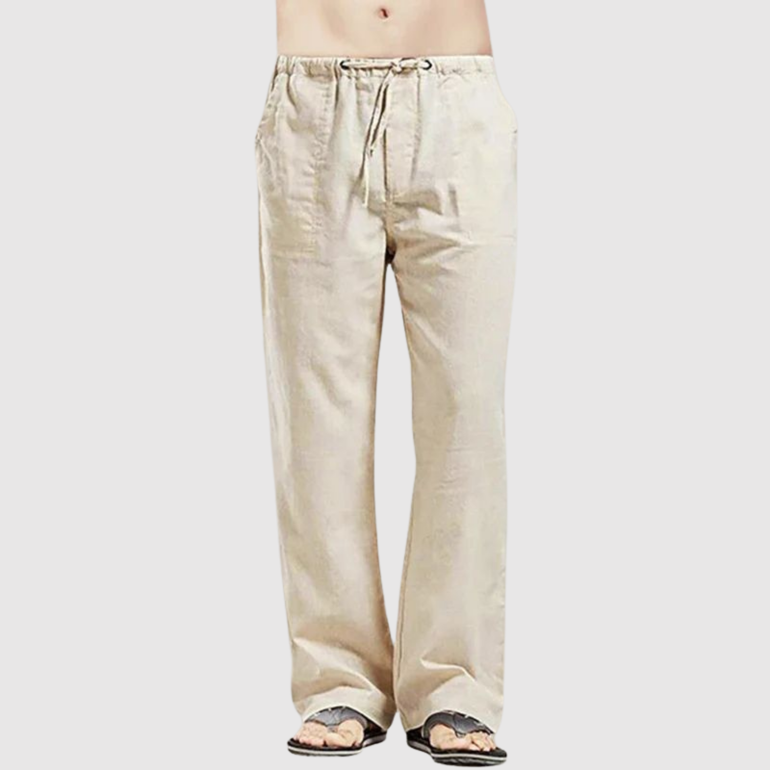 Leo – Klasyczne lniane spodnie o wygodnym kroju