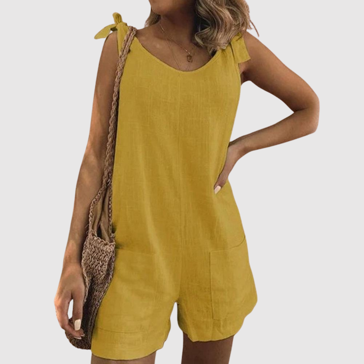 Natálie – Letni kombinezon z wiązaniem