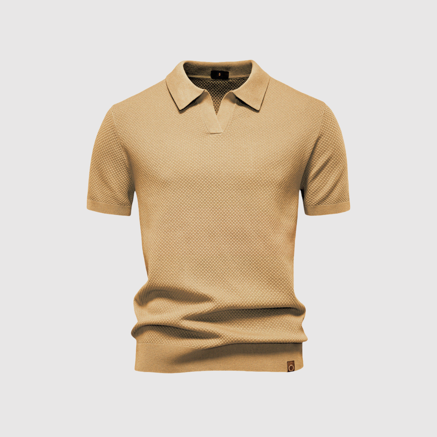 Adrian – Strukturalna koszula polo dla eleganckiego i wygodnego stylu