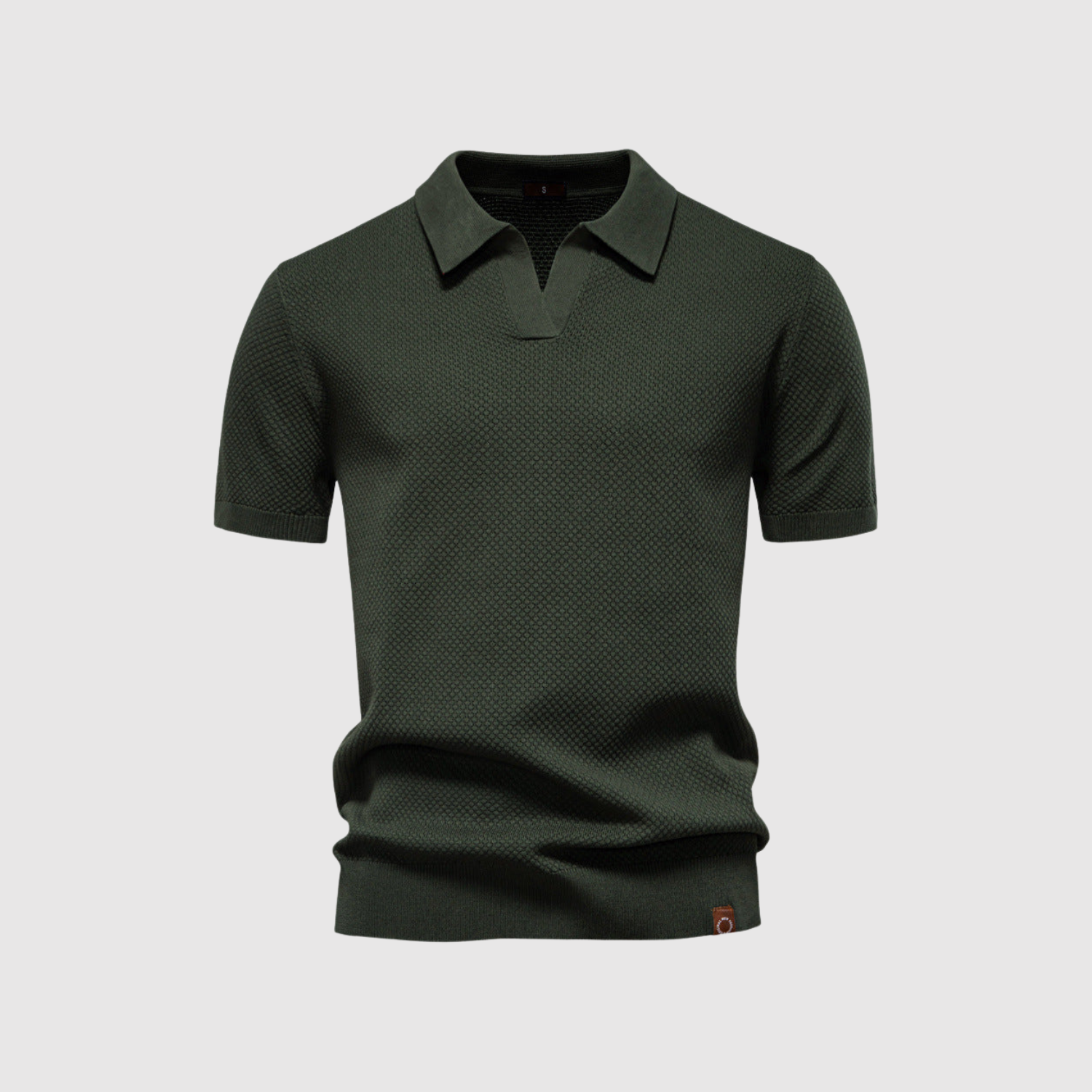 Adrian – Strukturalna koszula polo dla eleganckiego i wygodnego stylu