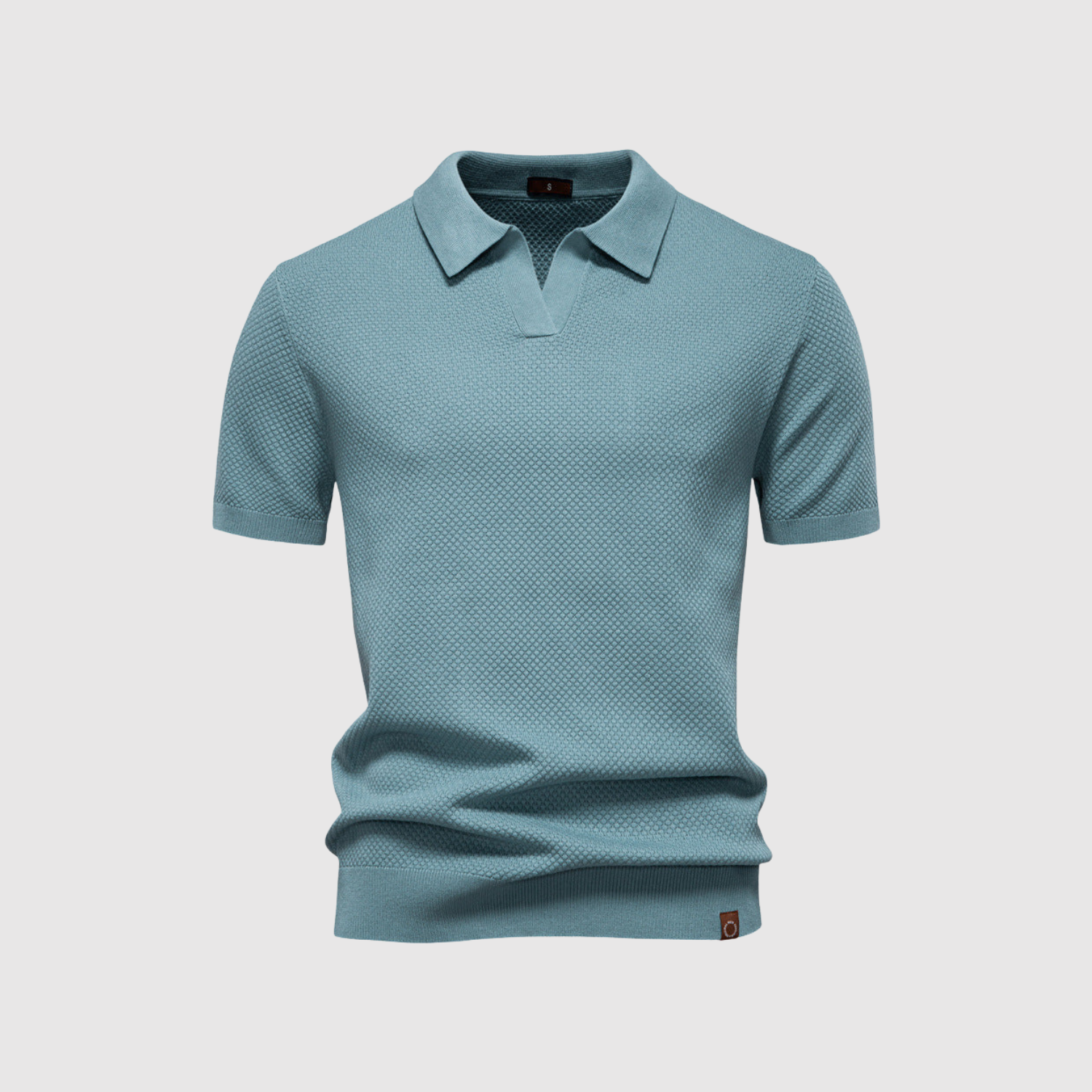 Adrian – Strukturalna koszula polo dla eleganckiego i wygodnego stylu