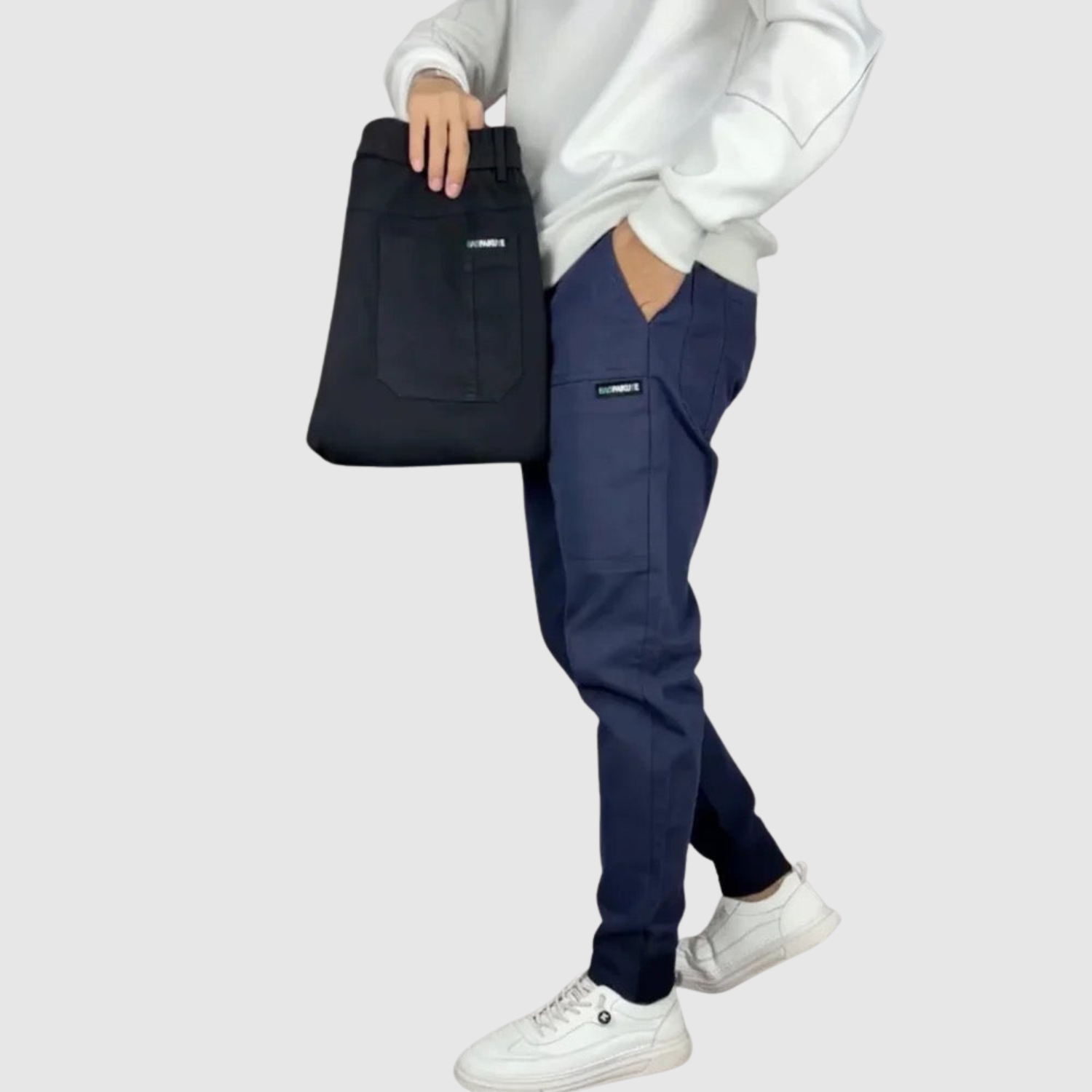 Leo - Męskie sportowe jogger spodnie