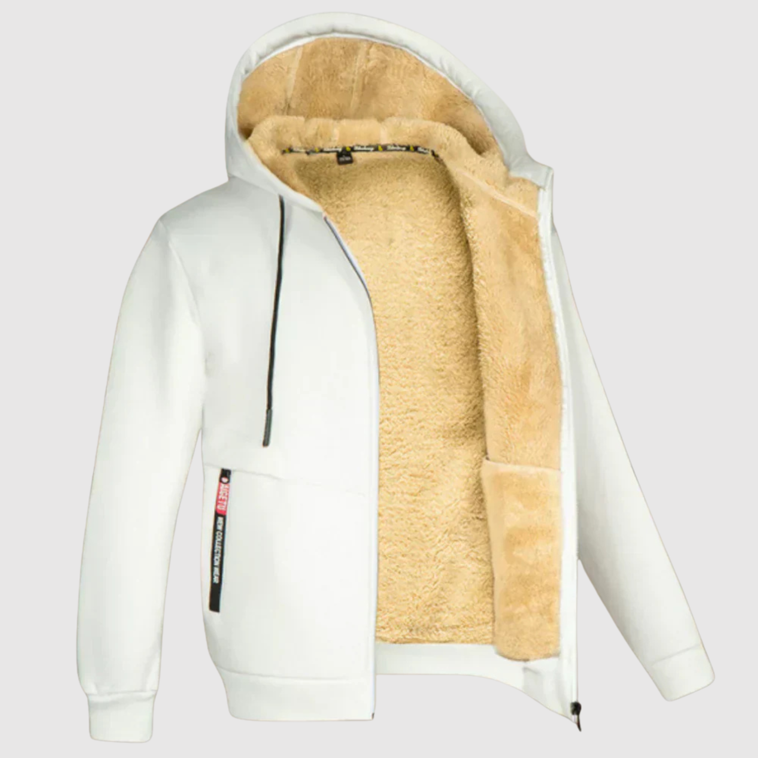 Marek - Bluza z ciepłą podszewką sherpa