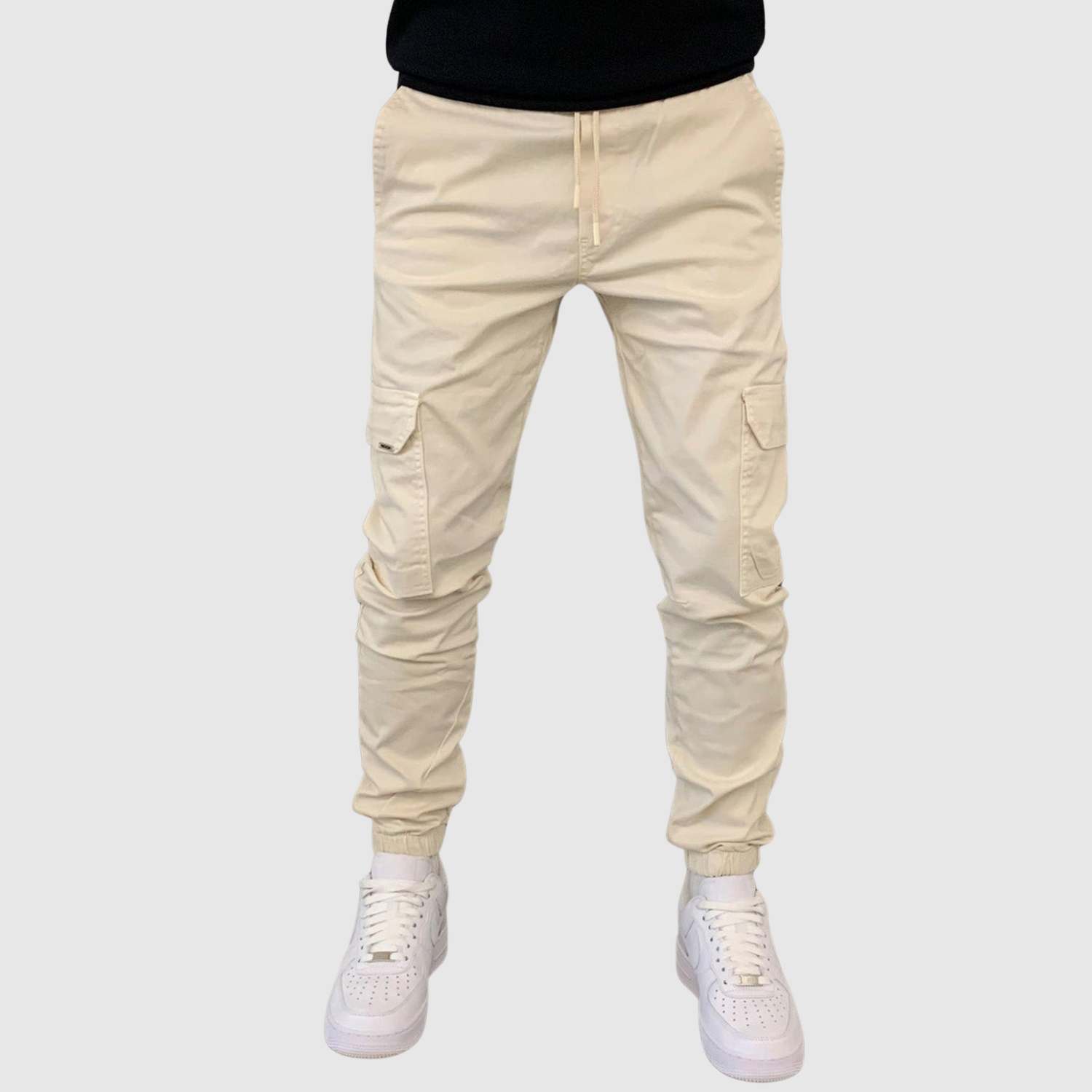 Leo - Męskie spodnie cargo o nowoczesnym kroju
