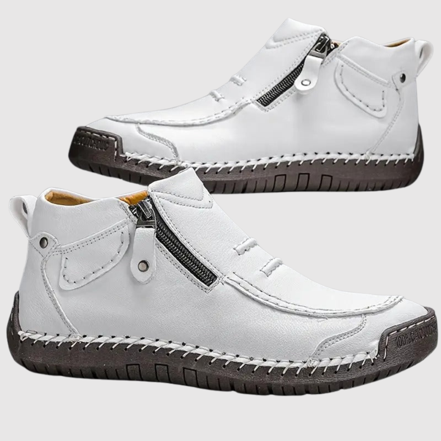 Oskar - Wygodne męskie buty z zamkiem