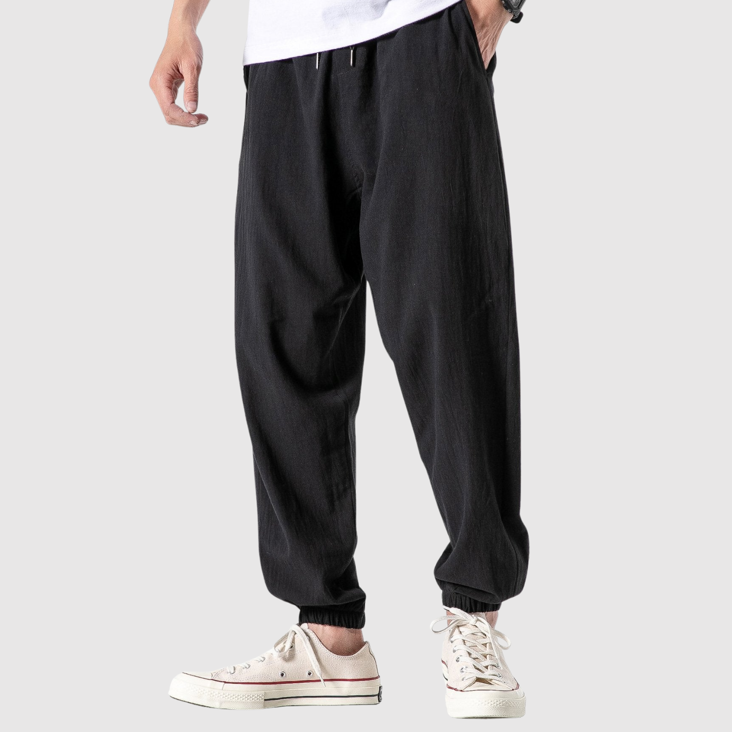 Denis – Luźne spodnie dresowe z wygodnym krojem