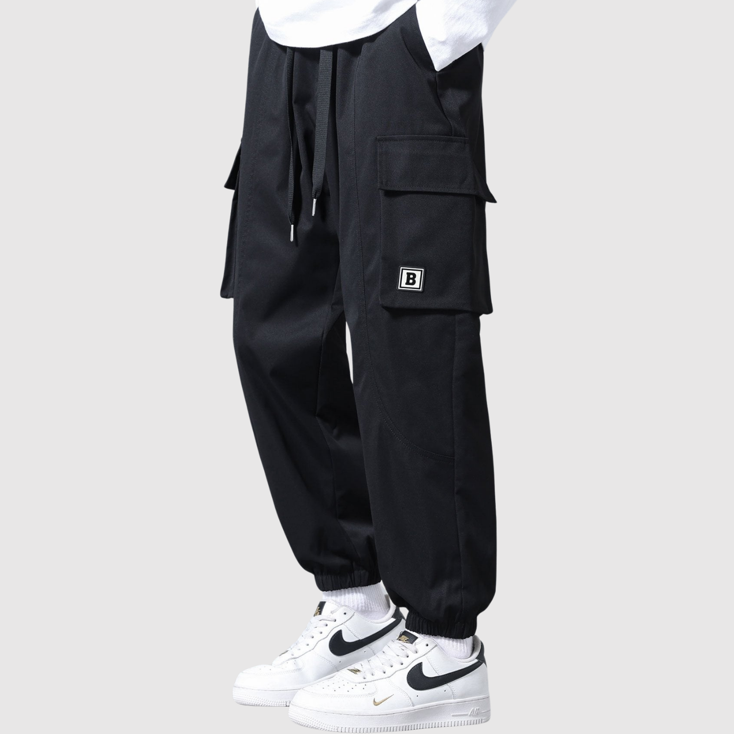 Denis – Letnie spodnie cargo z funkcją ochrony przed wiatrem