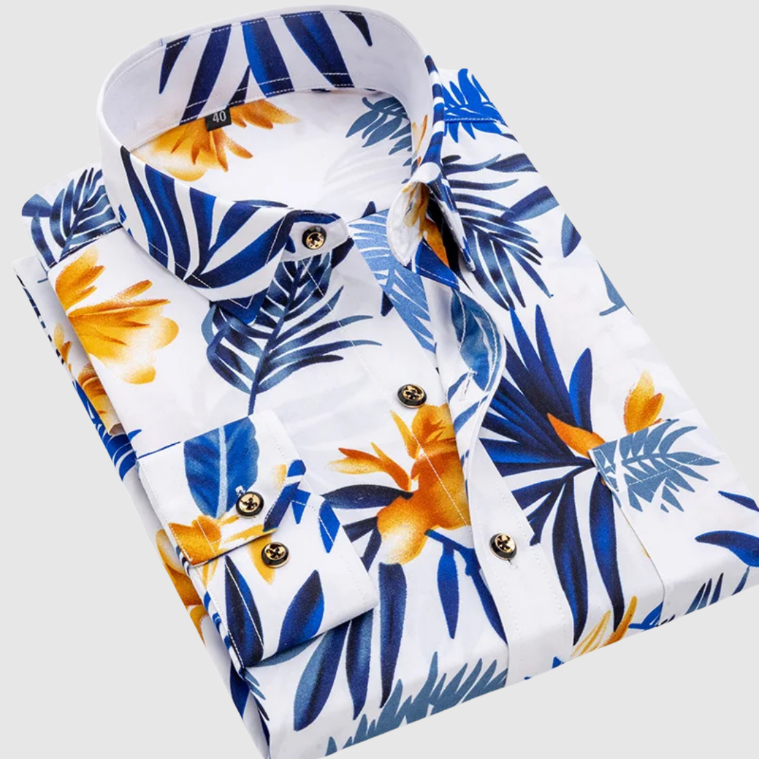 Adrian - Morski Wzór Koszuli