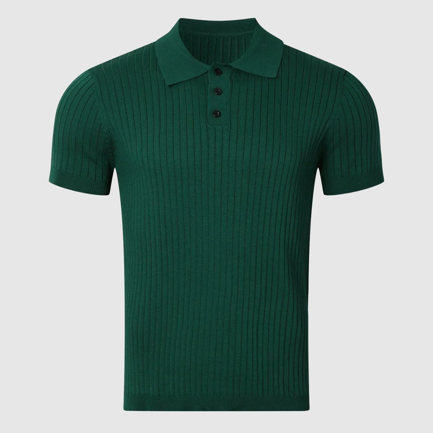 Adrian – Wzór rybny polo z guzikami