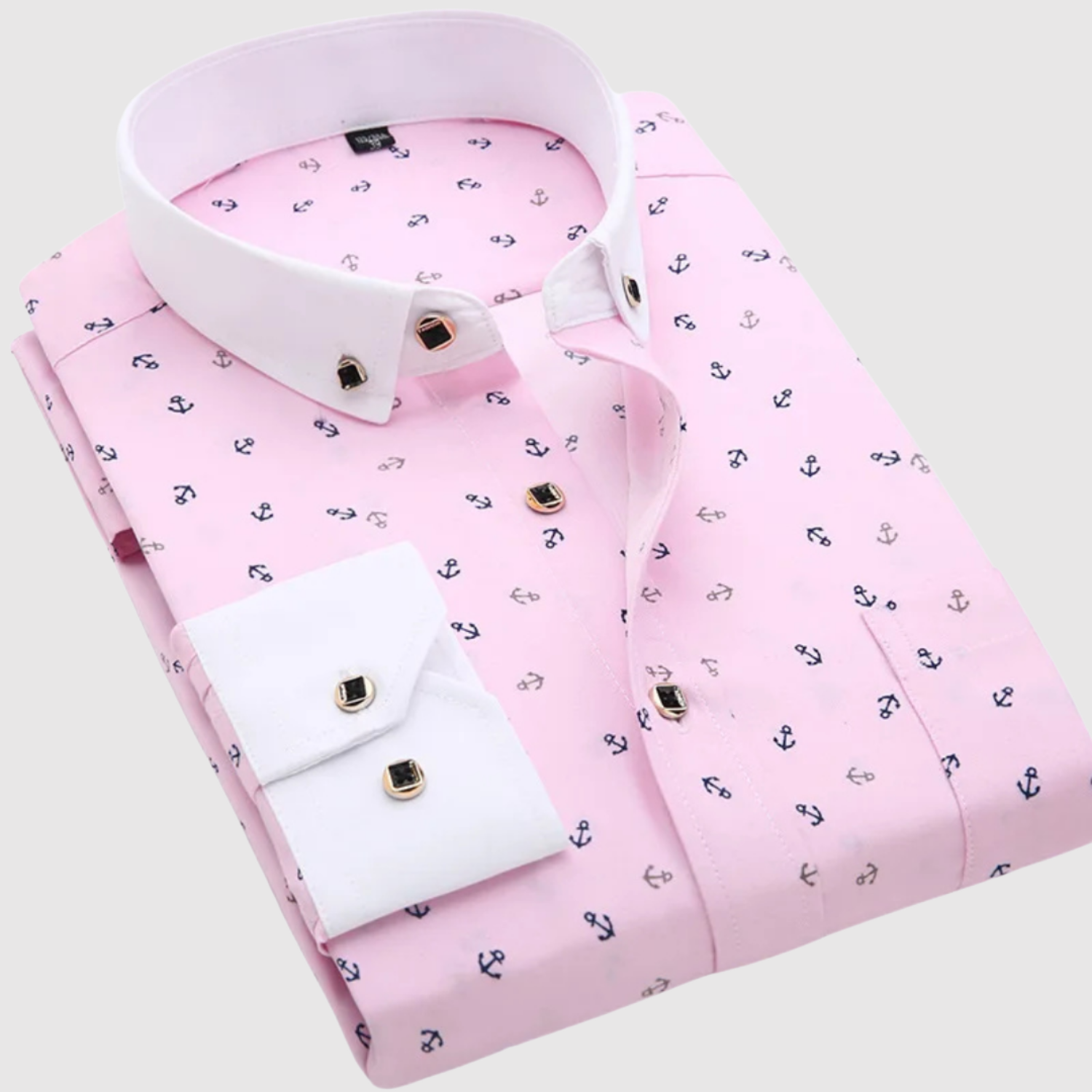 Adrian - Morski Wzór Koszuli