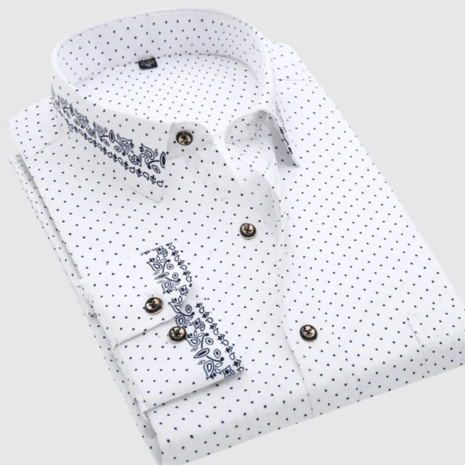 Adrian - Morski Wzór Koszuli