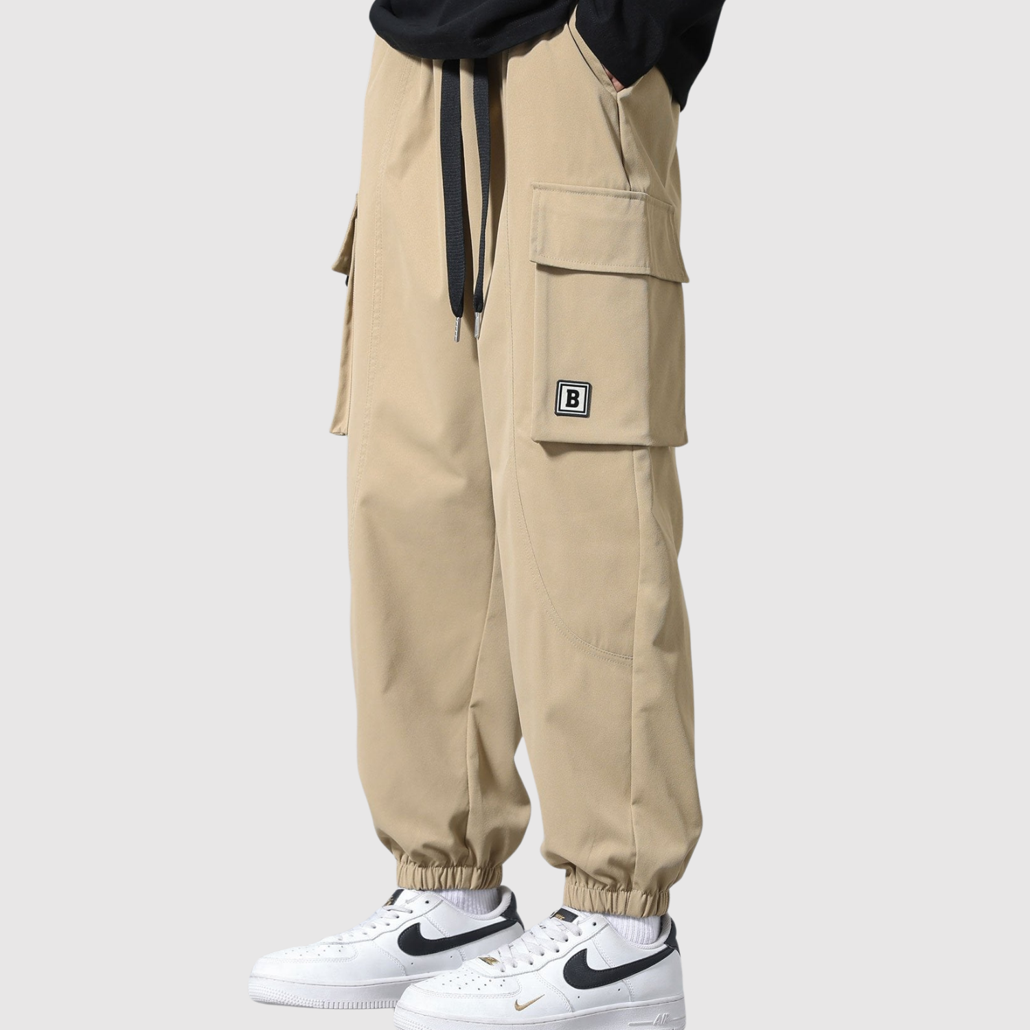 Denis – Letnie spodnie cargo z funkcją ochrony przed wiatrem