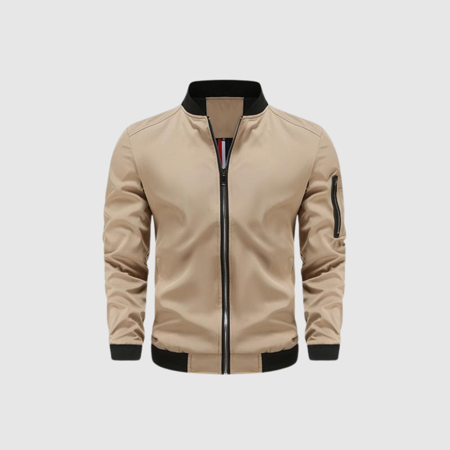 Šimon – Męska kurtka z zamkiem i sportowo-eleganckim designem