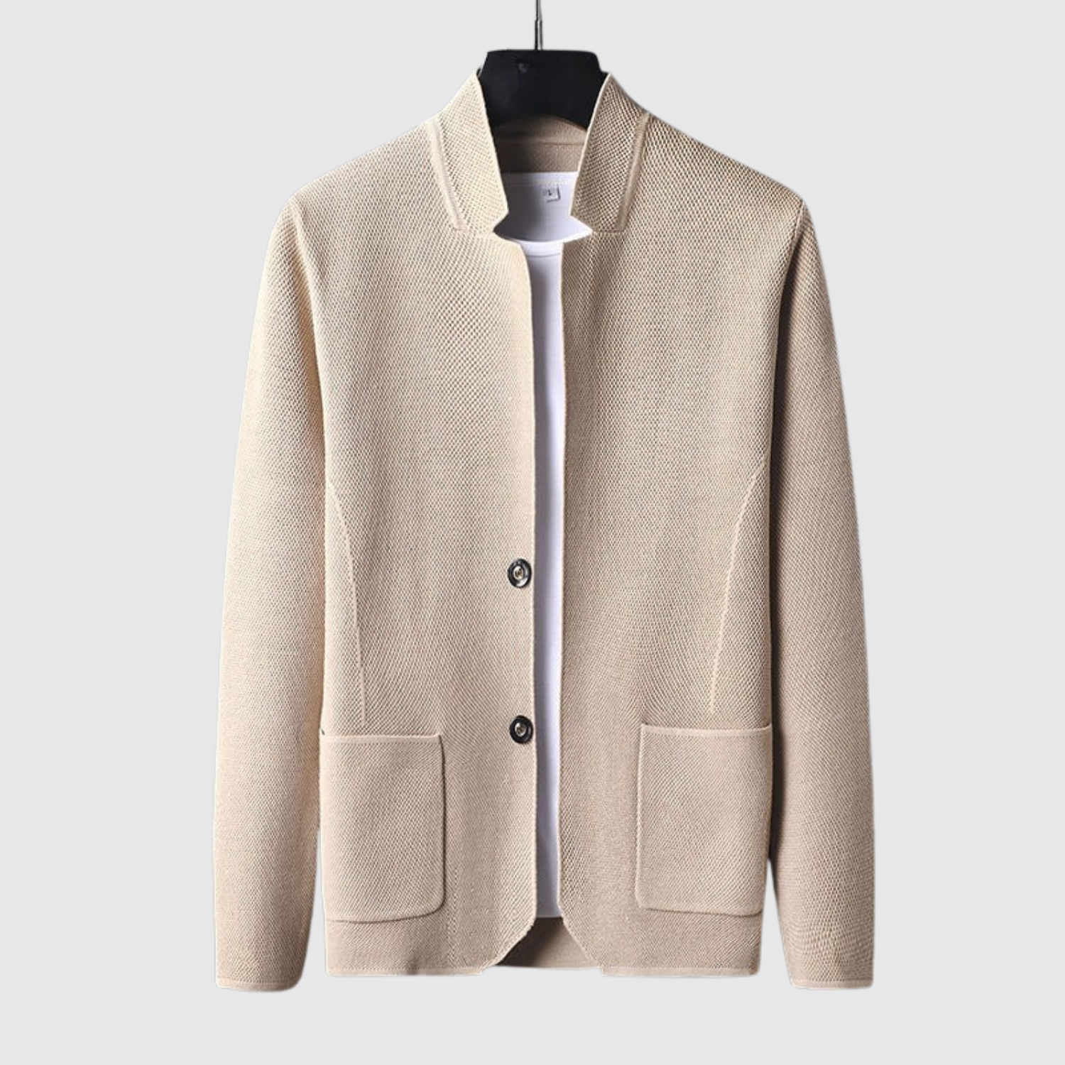 Šimon – Pleciony kardigan o klasycznym kroju