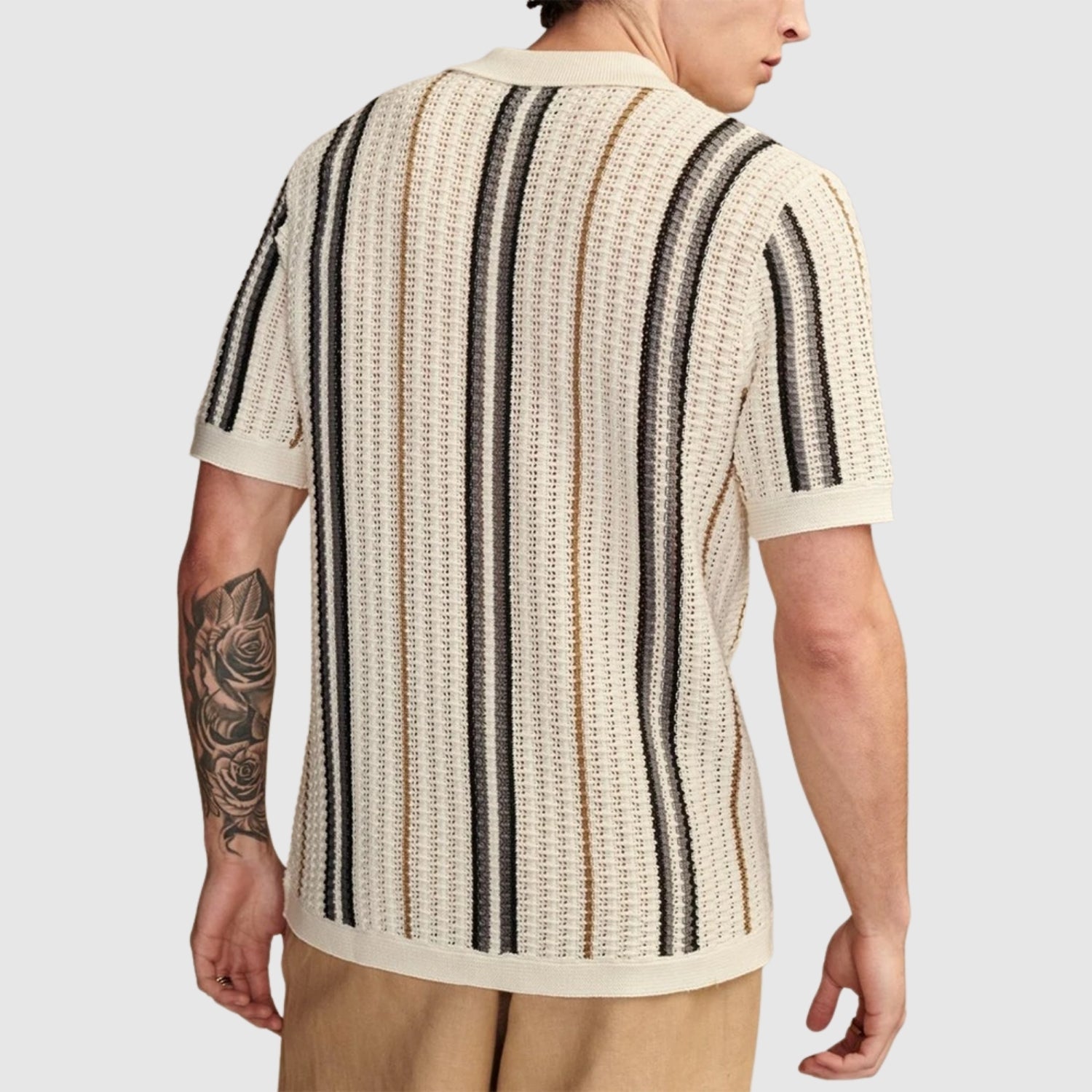 Adrian – Strukturalna dzianinowa polo