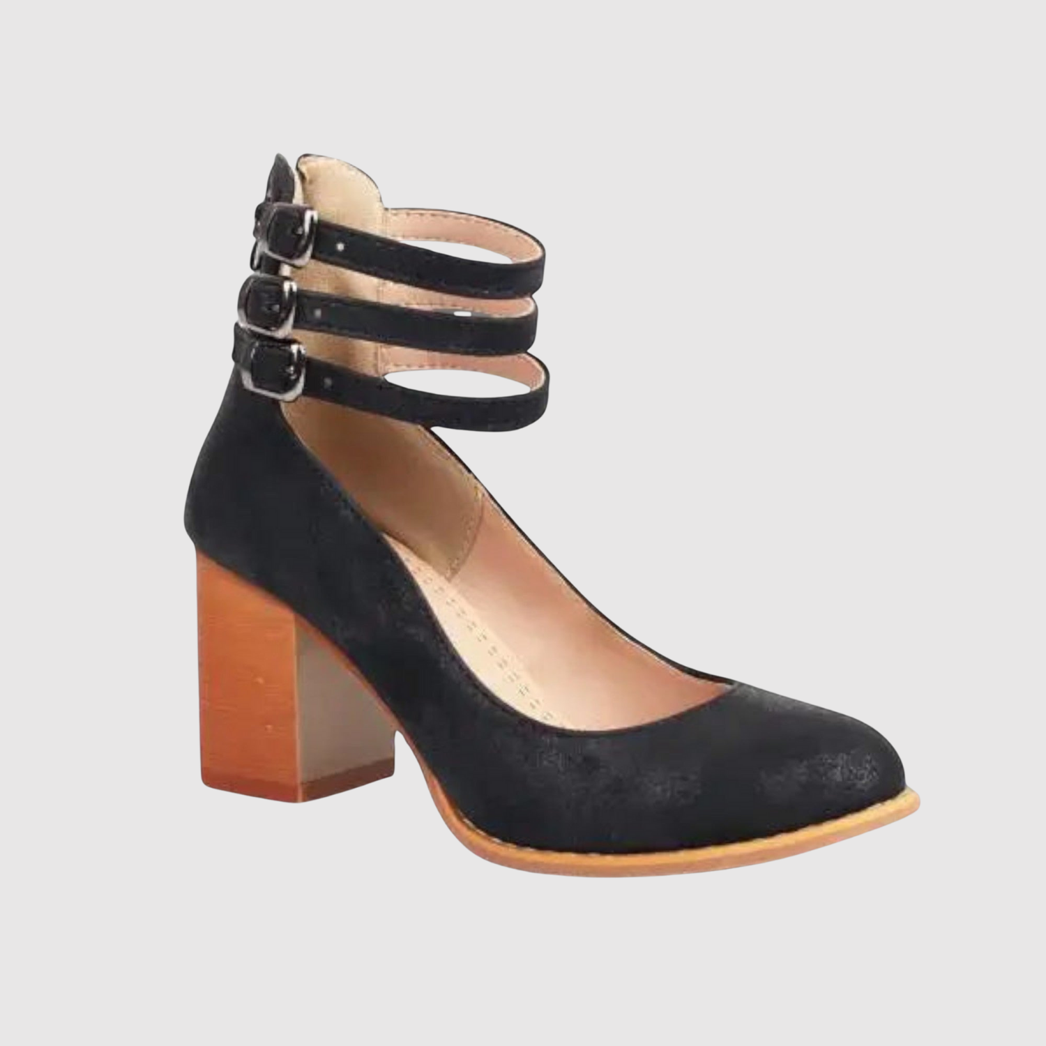 Teodora - Sandały z paskiem wokół kostki