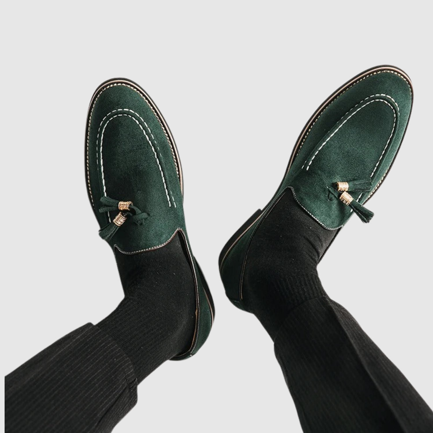 Viktor – Luksusowe loafersy z metalową klamrą