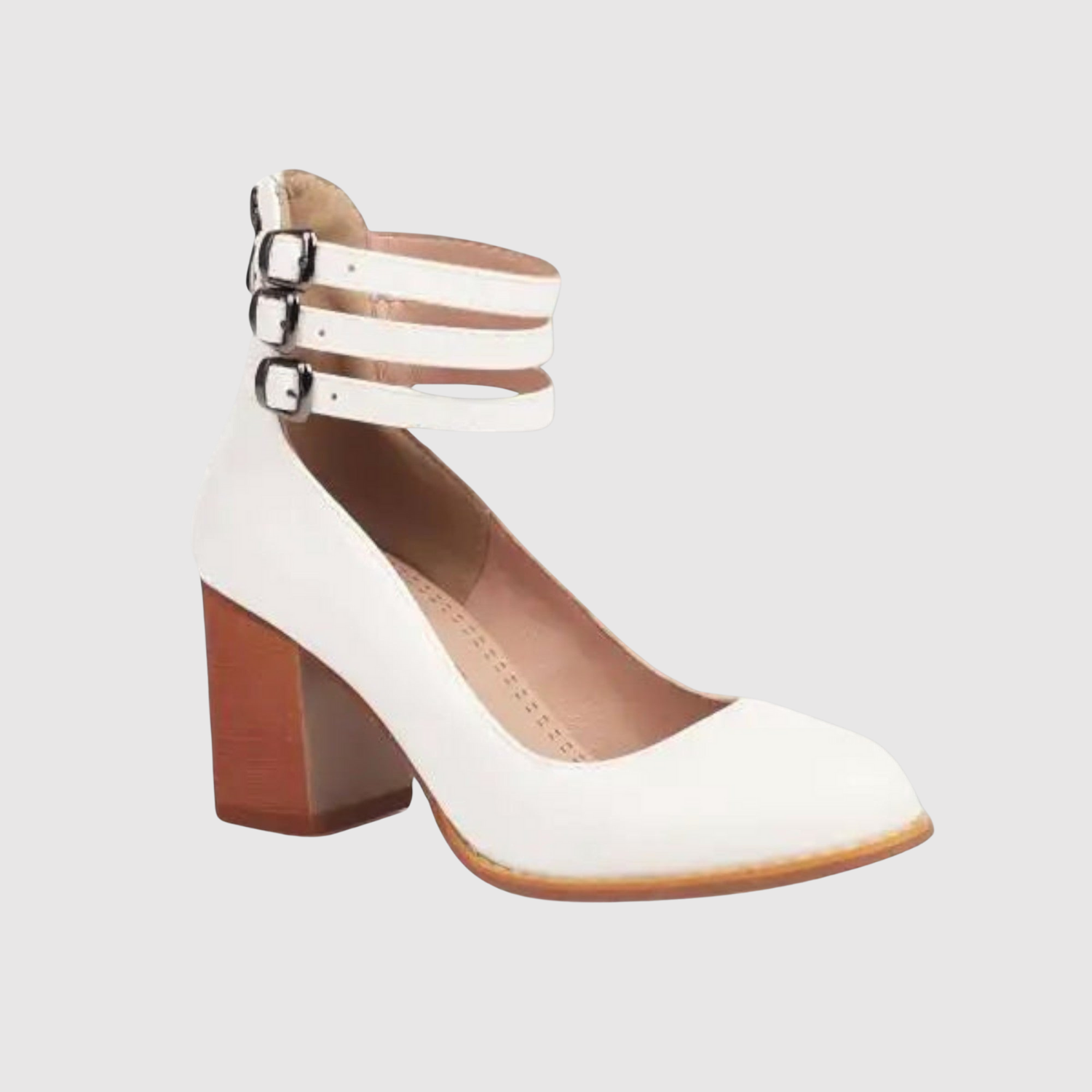 Teodora - Sandały z paskiem wokół kostki