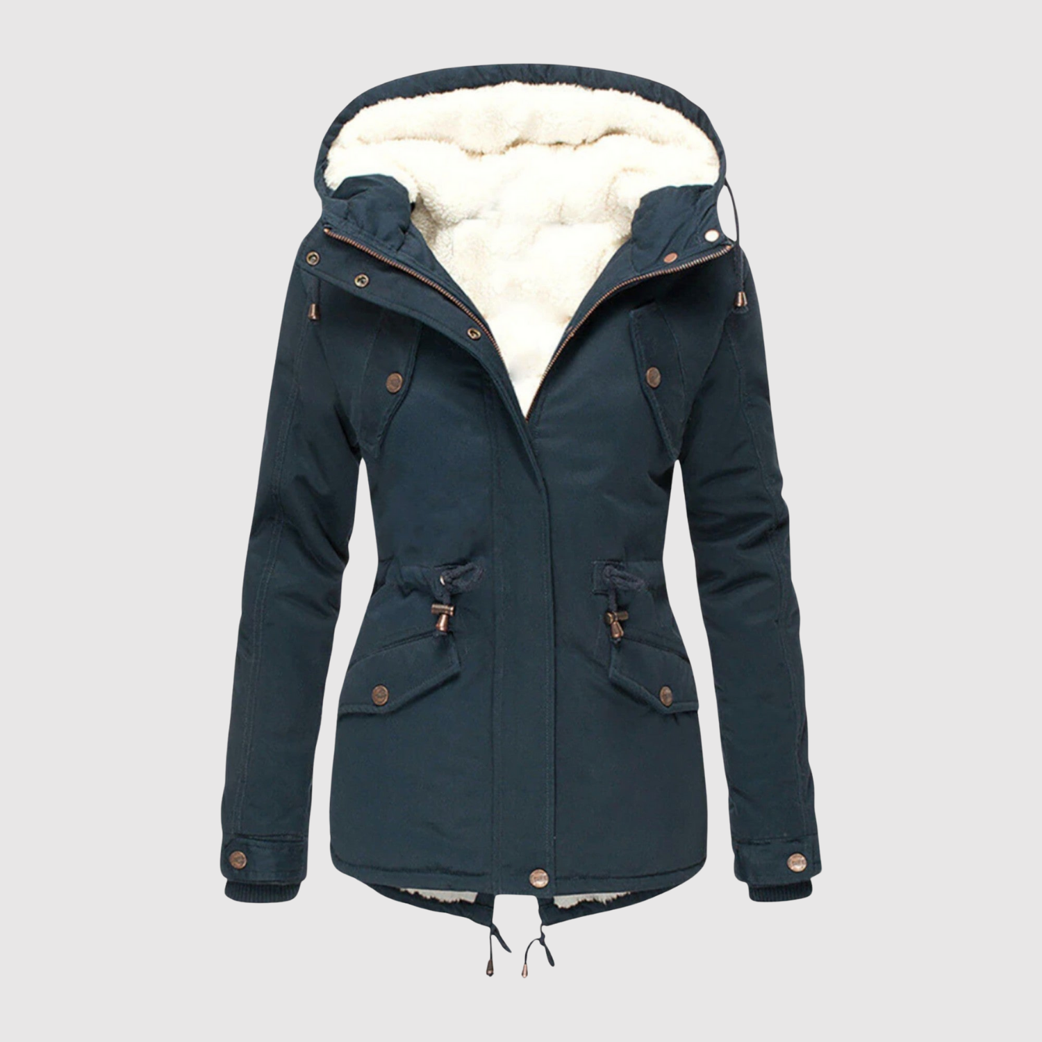 Jelena – Zimowy park z kapturem i fleecem