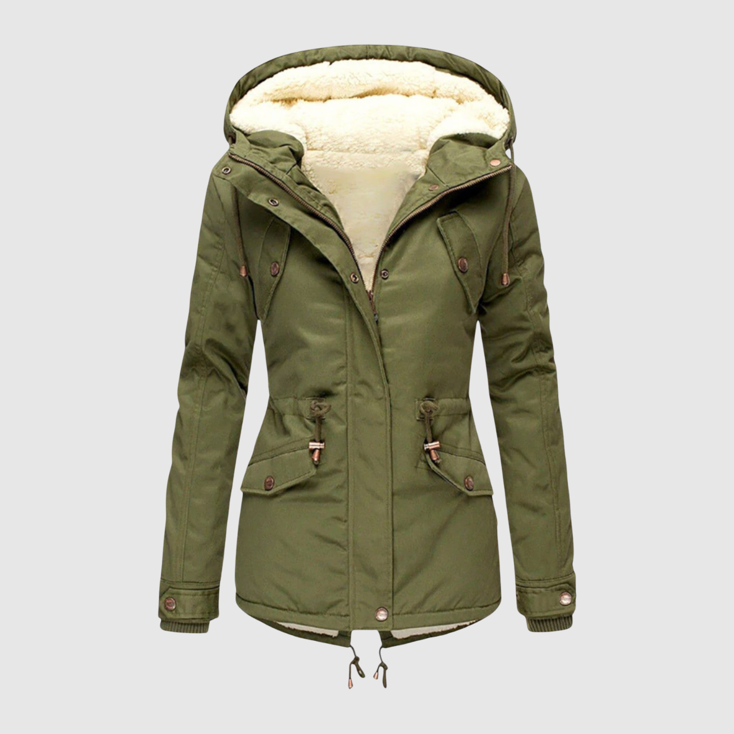 Jelena – Zimowy park z kapturem i fleecem